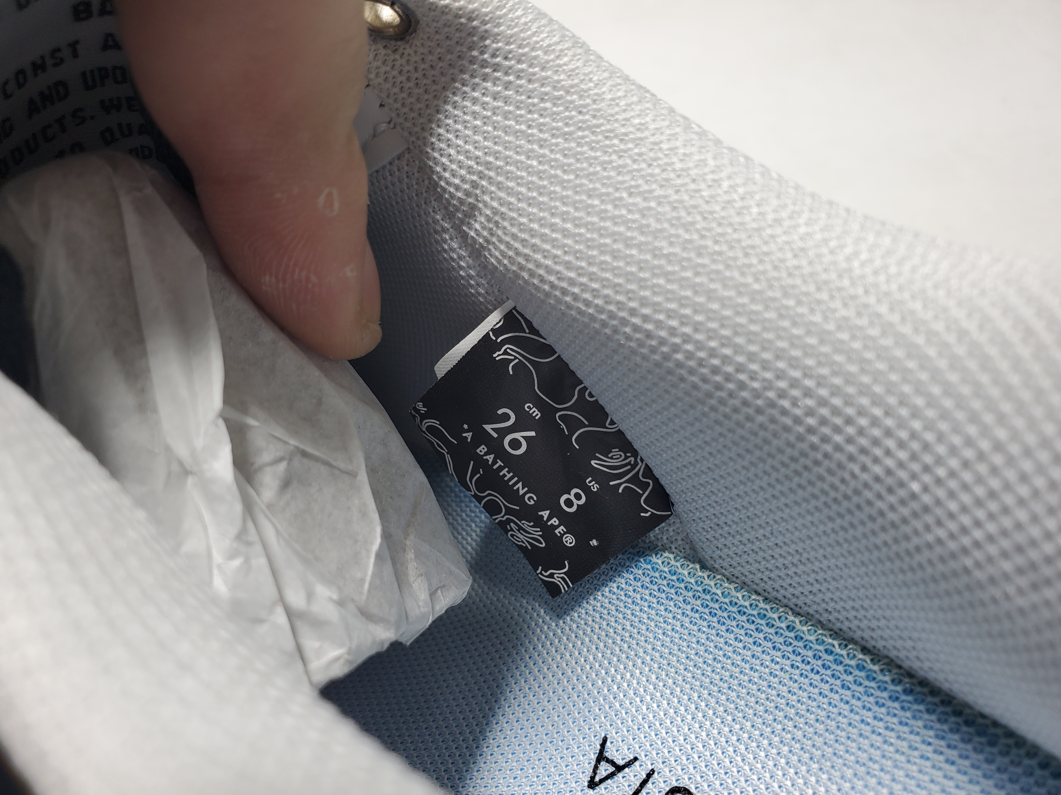 A Bathing Ape Bape Sta Low Black and White Shark 1H30-191-009 review Obosneaker 05