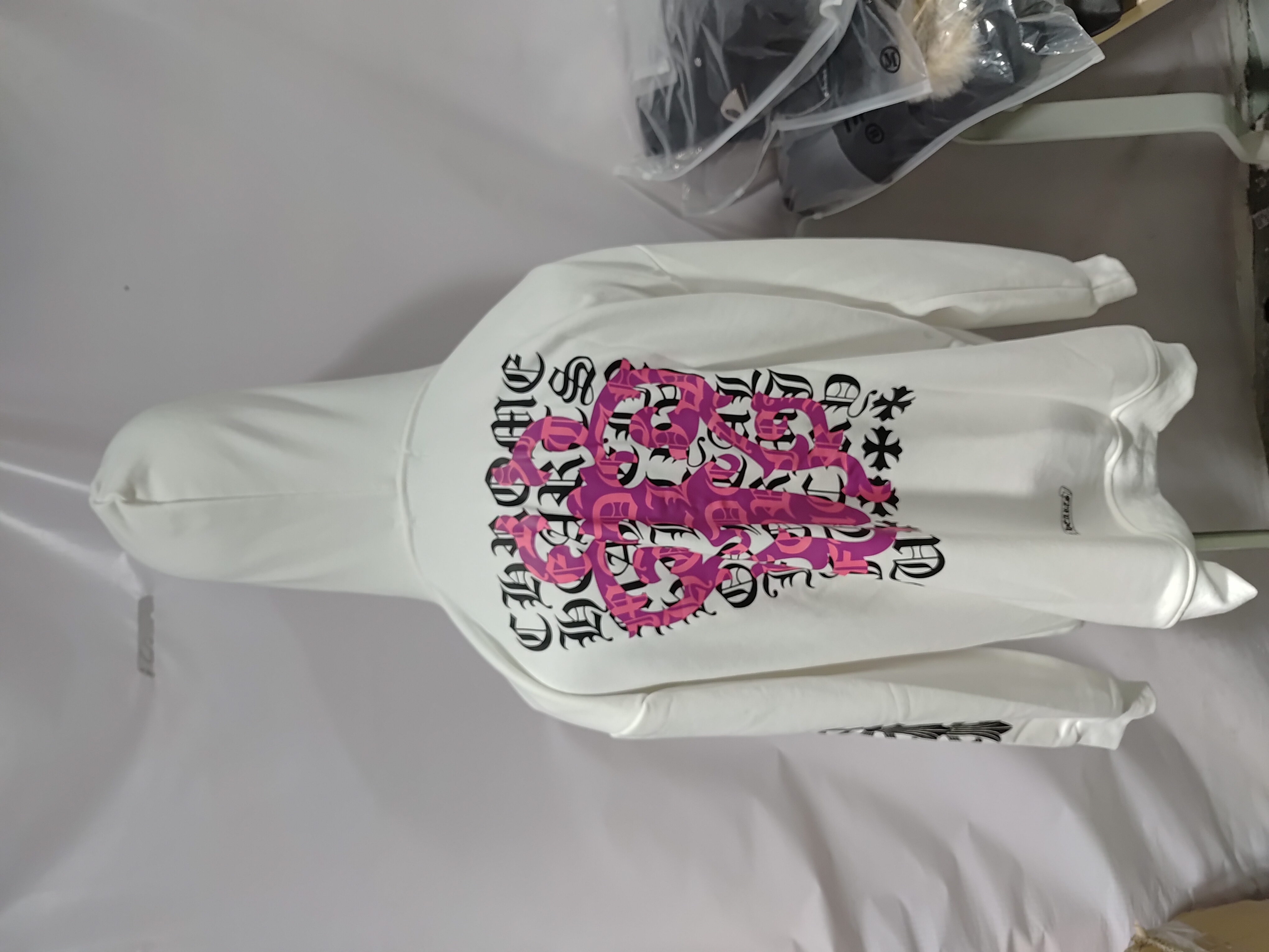  CHROME HEARTS Hoodie 8992 review Obosneaker 04