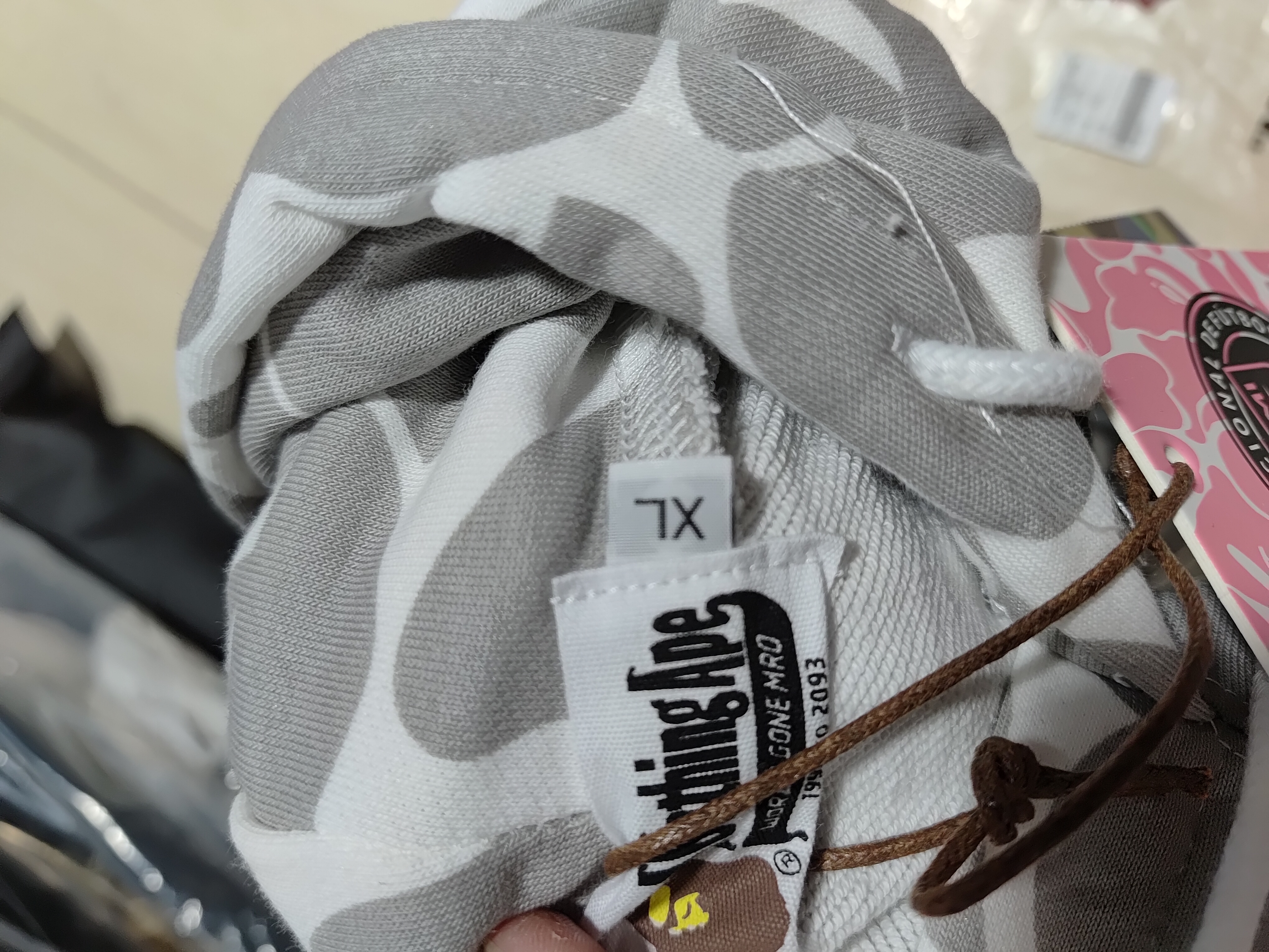 OBO BAPE x Inter Miami CF Camo Pullover Hoodie Pink & Black & White review Obosneaker 01