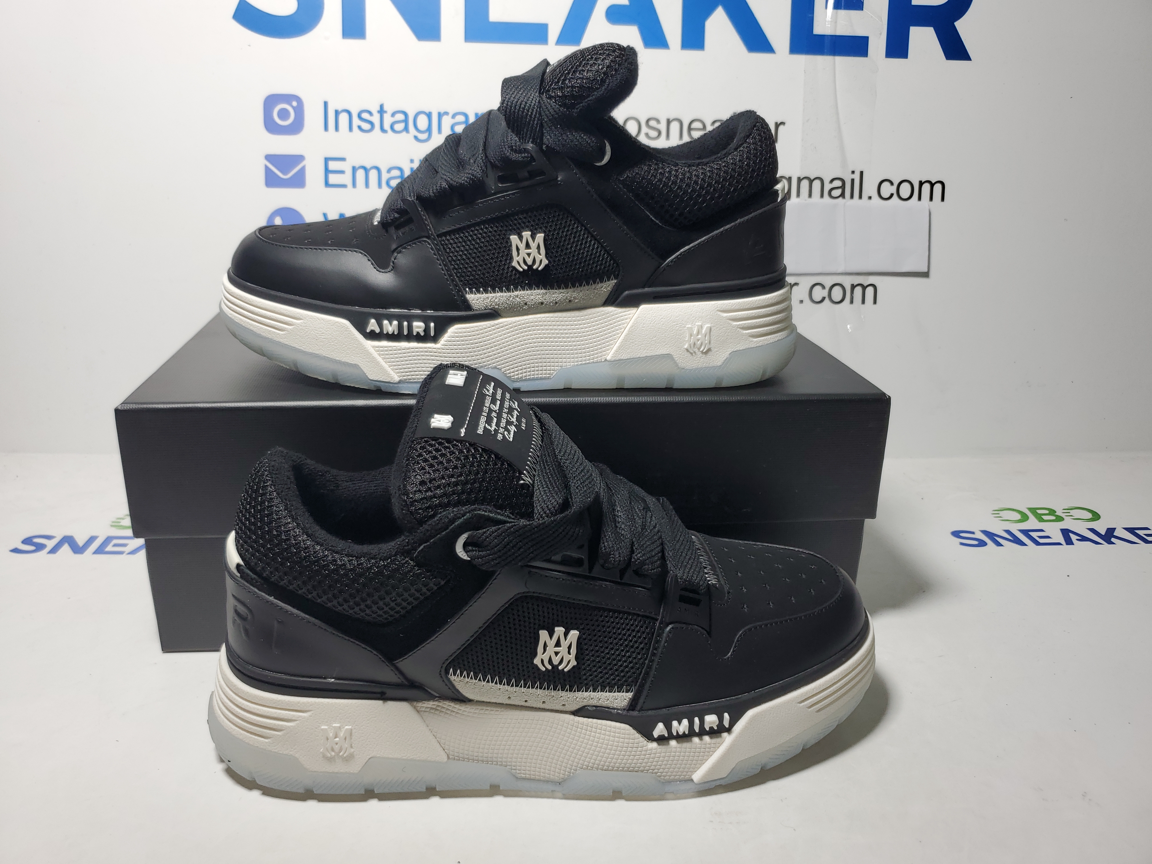 AMIRI MA-1 Black White  AW23MFS009-001 review Obosneaker 00