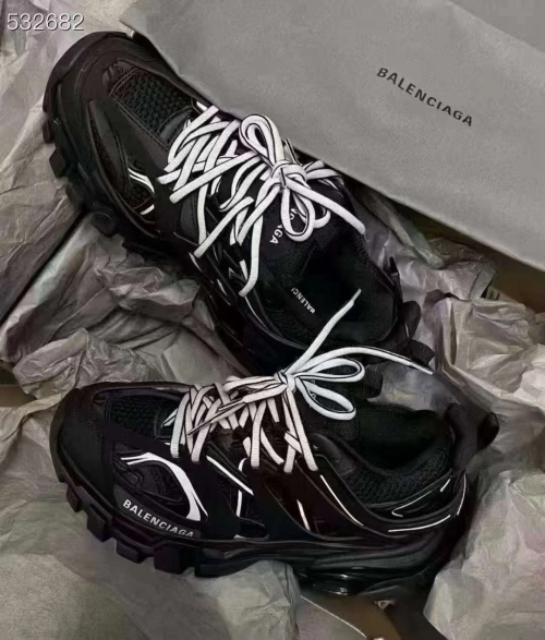 【FLASH SALE】Balenciaga Tess Black And White  542023 W1GB1 2045 (With LED) review 