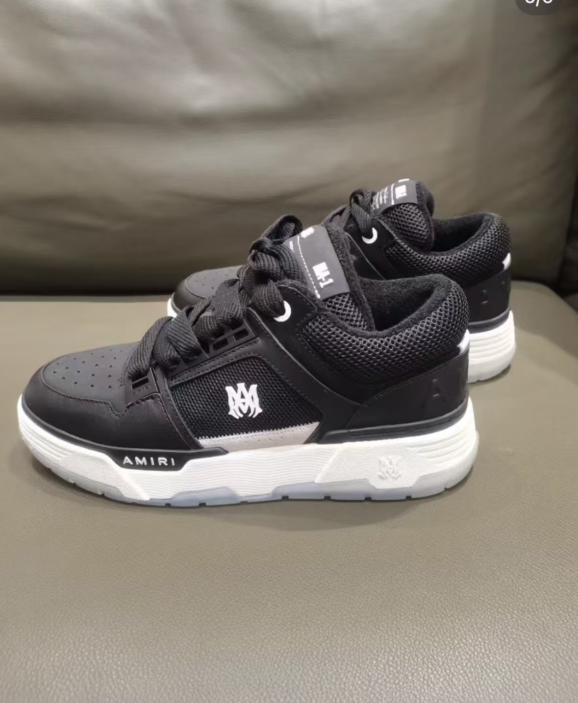 AMIRI MA-1 Black White  AW23MFS009-001 review Vbhj