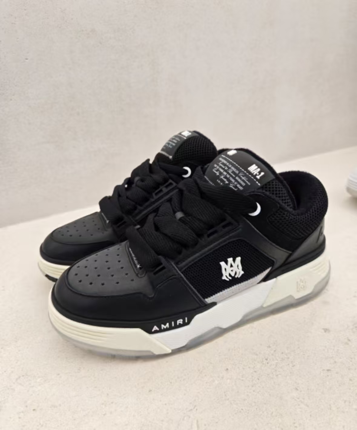 AMIRI MA-1 Black White  AW23MFS009-001 review Nkjxp