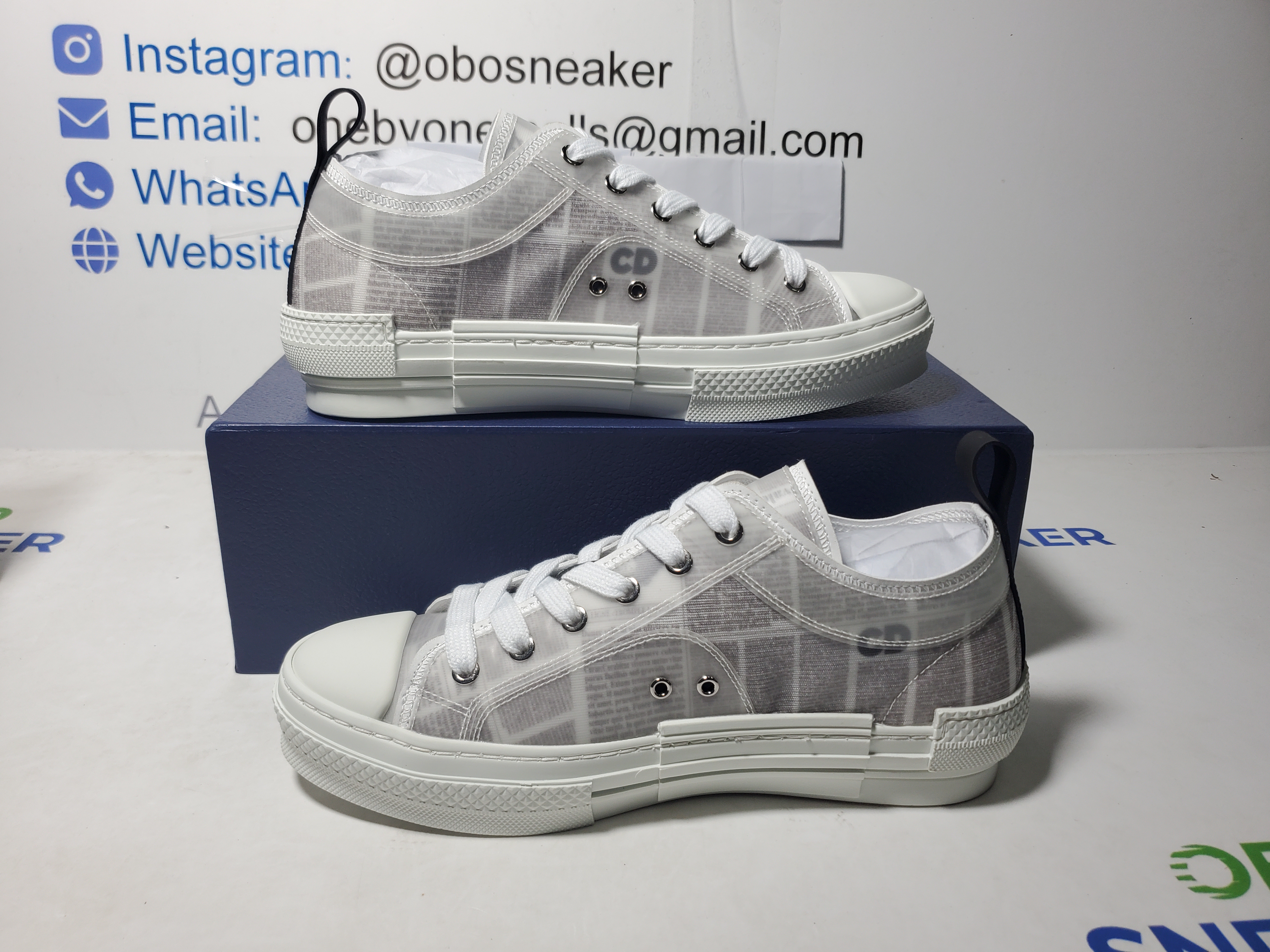 Dior B23 Low Top Daniel Asham Newspaper  3SN249YUO_H069 review Obosneaker 01
