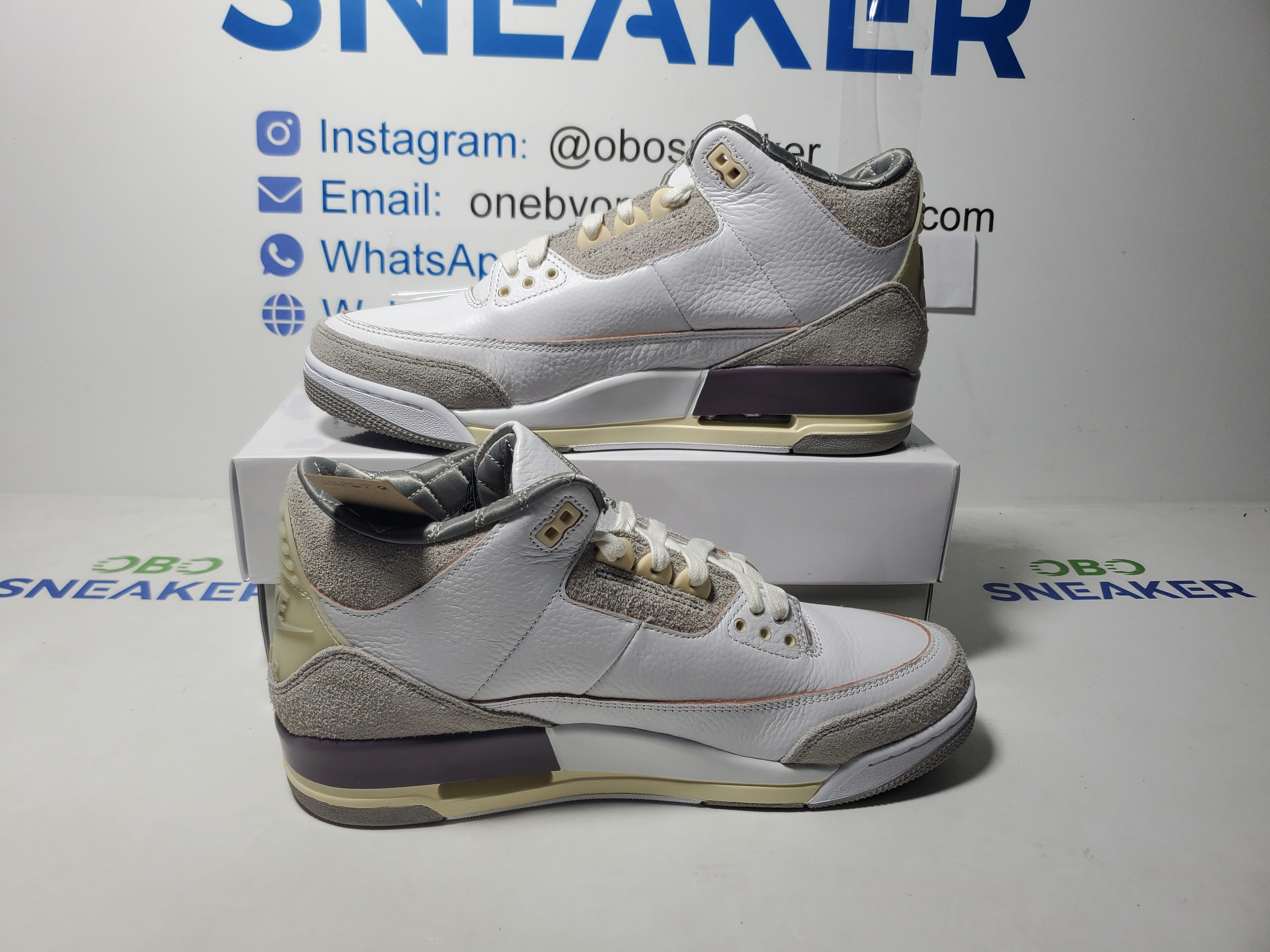 Air Jordan 3 Retro SP A Ma Maniére (Women's)  DH3434-110 review Obosneaker 01