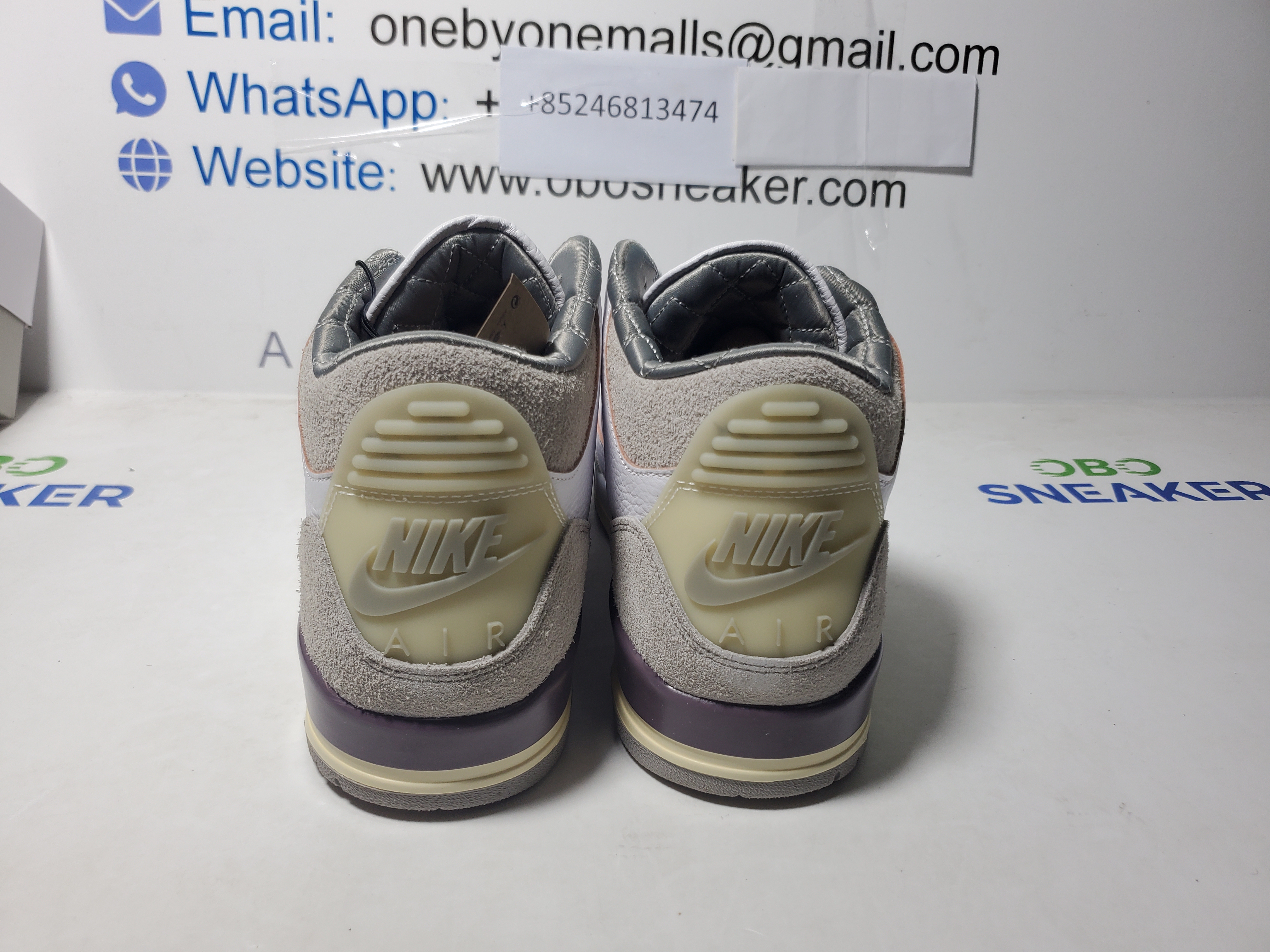 Air Jordan 3 Retro SP A Ma Maniére (Women's)  DH3434-110 review Obosneaker 02