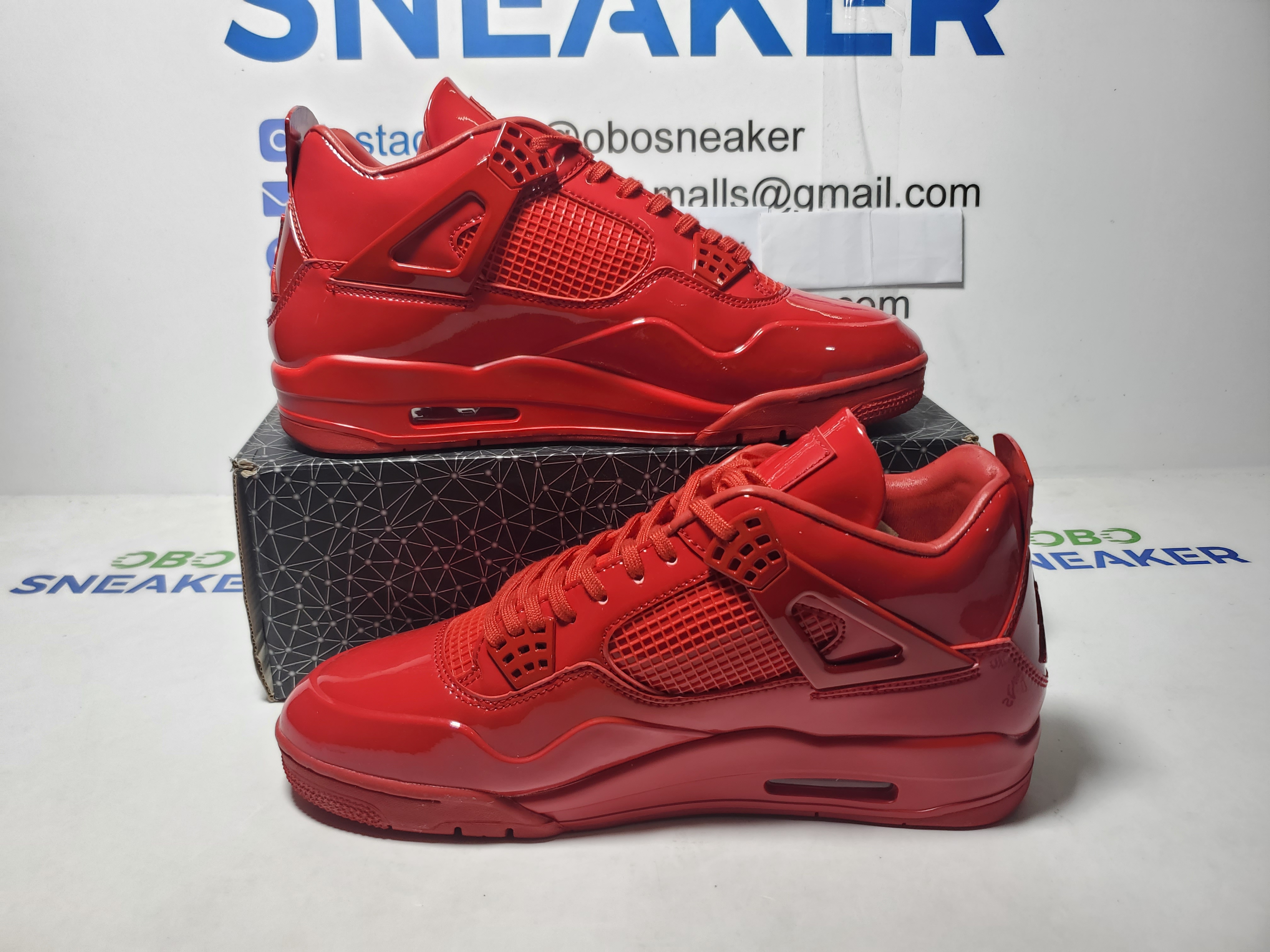 Jordan 4 Retro 11Lab4 Red 719864-600 review Obosneaker 01