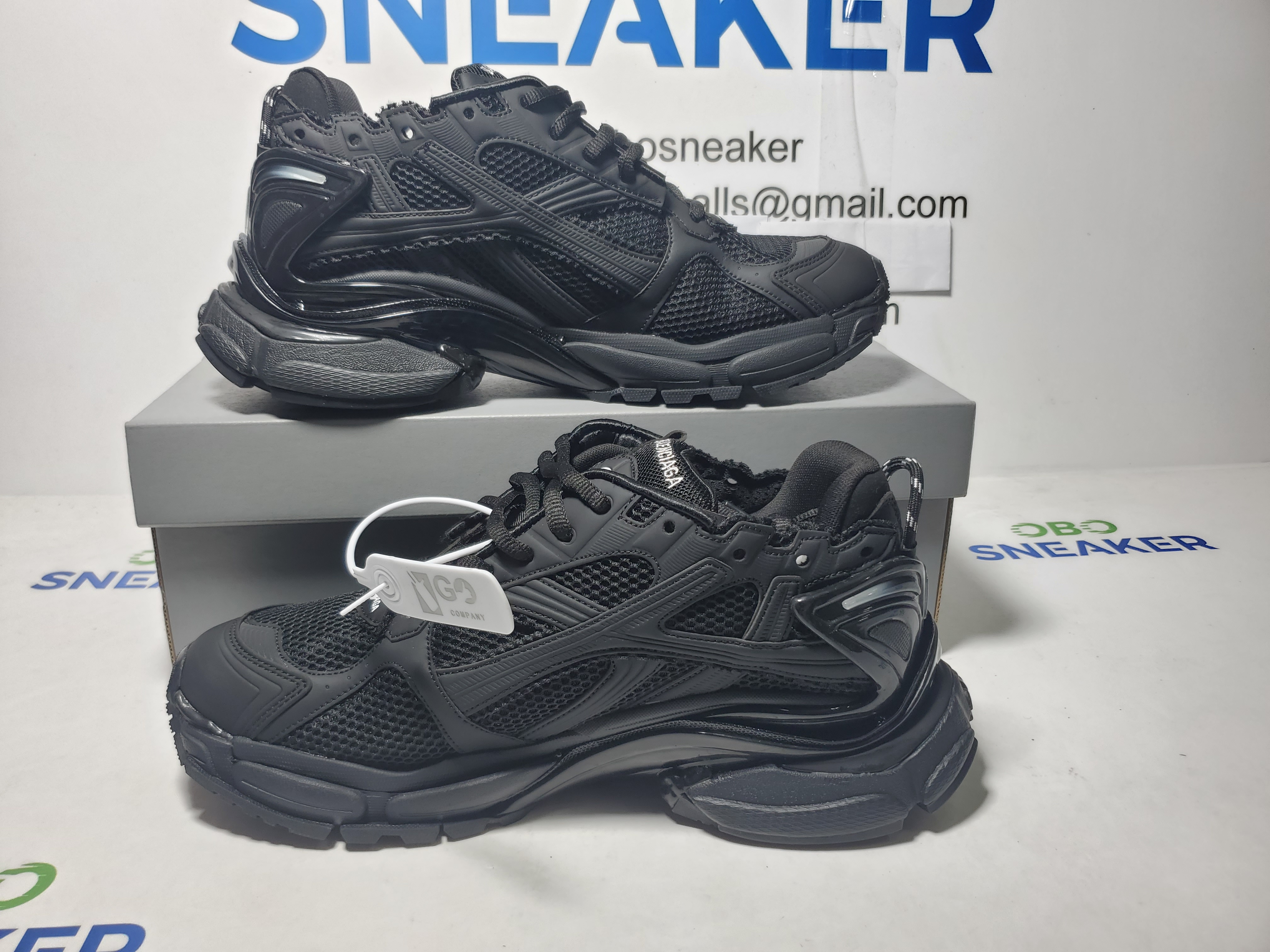 Balenciaga Runner Sneaker All Black review Obosneaker 01