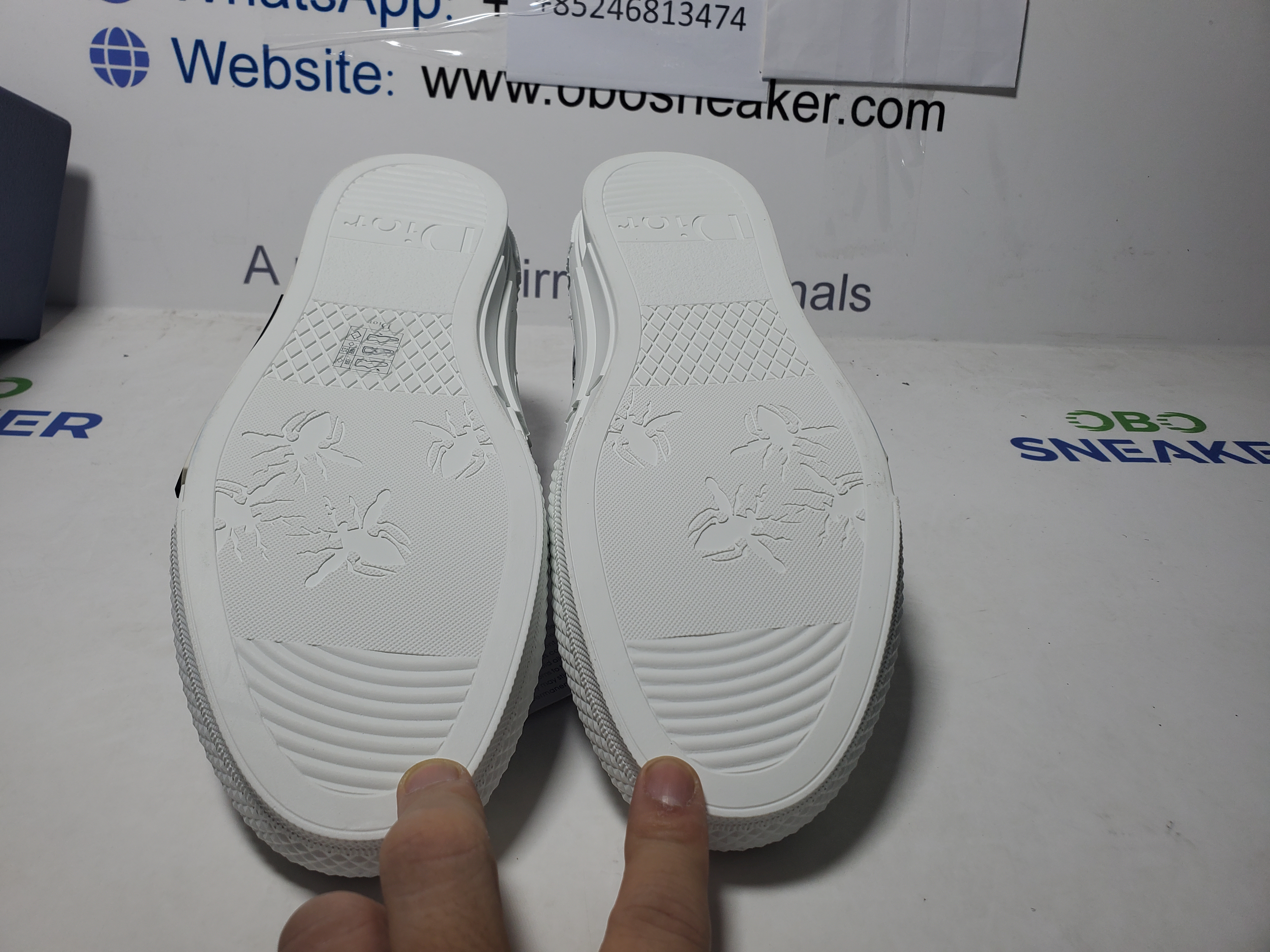 Dior B23 Low Top Logo Oblique  3SN249YJP_H069 review Obosneaker 04