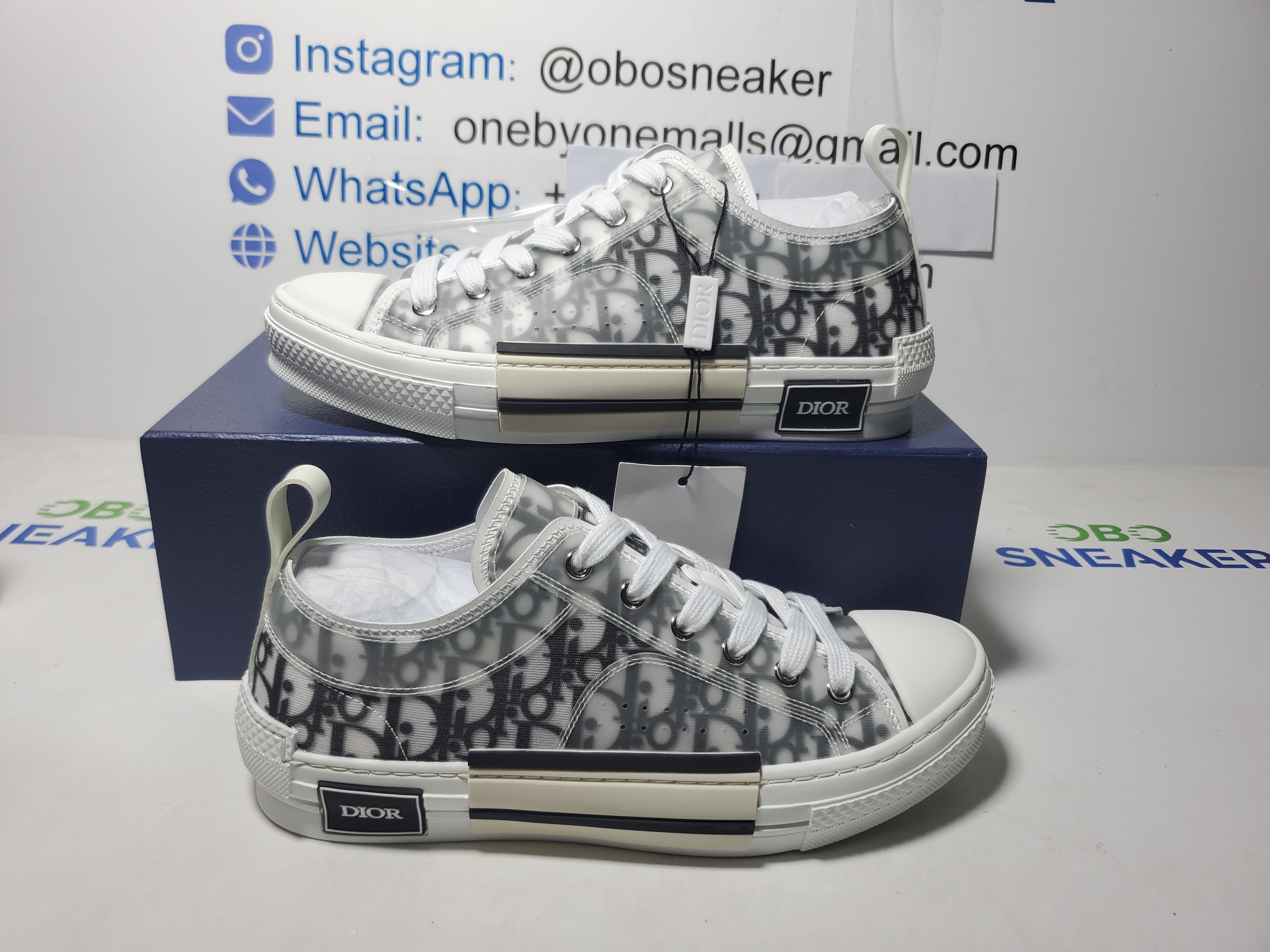 Dior B23 Low Top Logo Oblique  3SN249YJP_H069 review Obosneaker 00