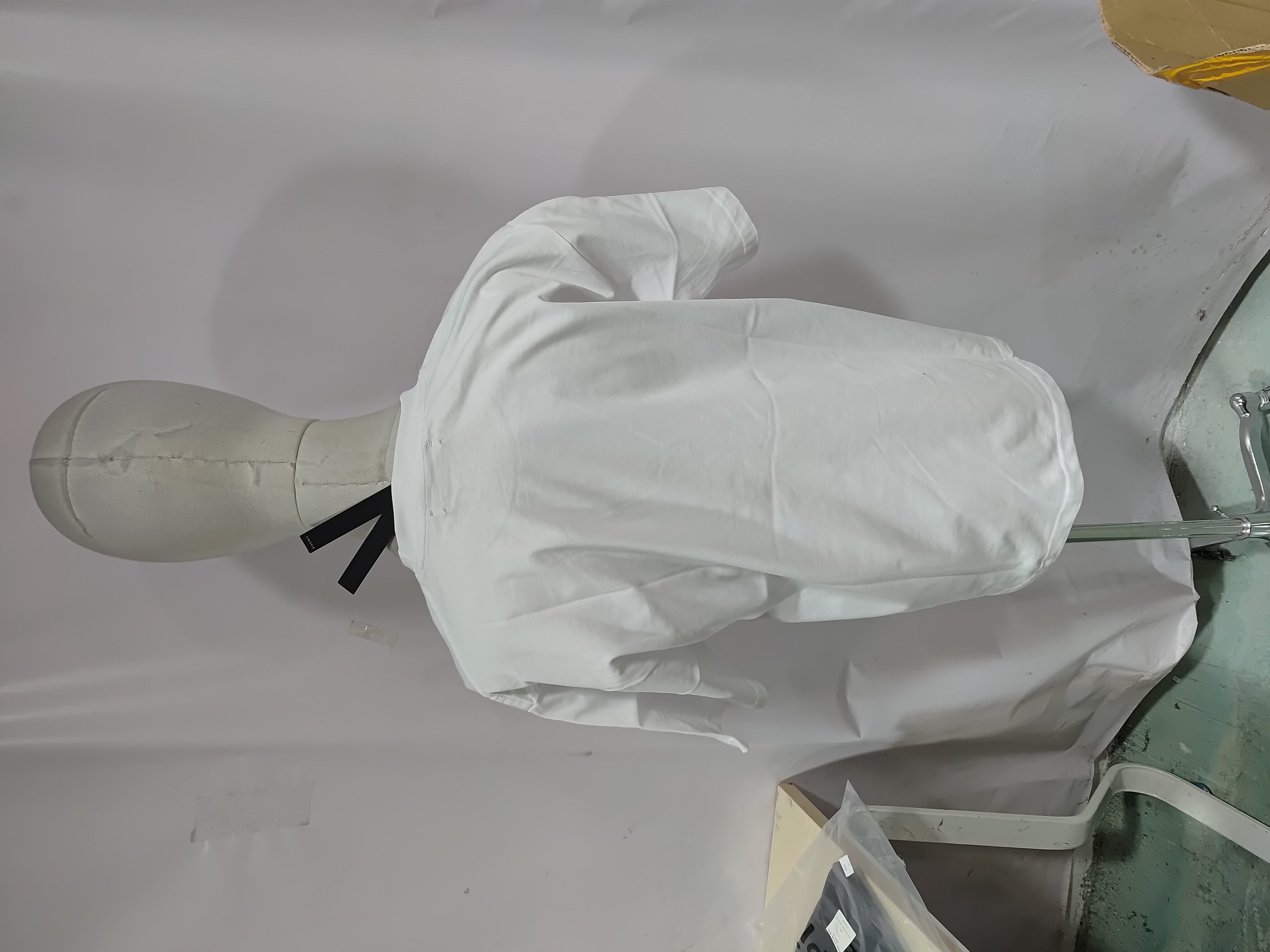 AMIRI White Staggered Chrome T-Shirt review Obosneaker 03