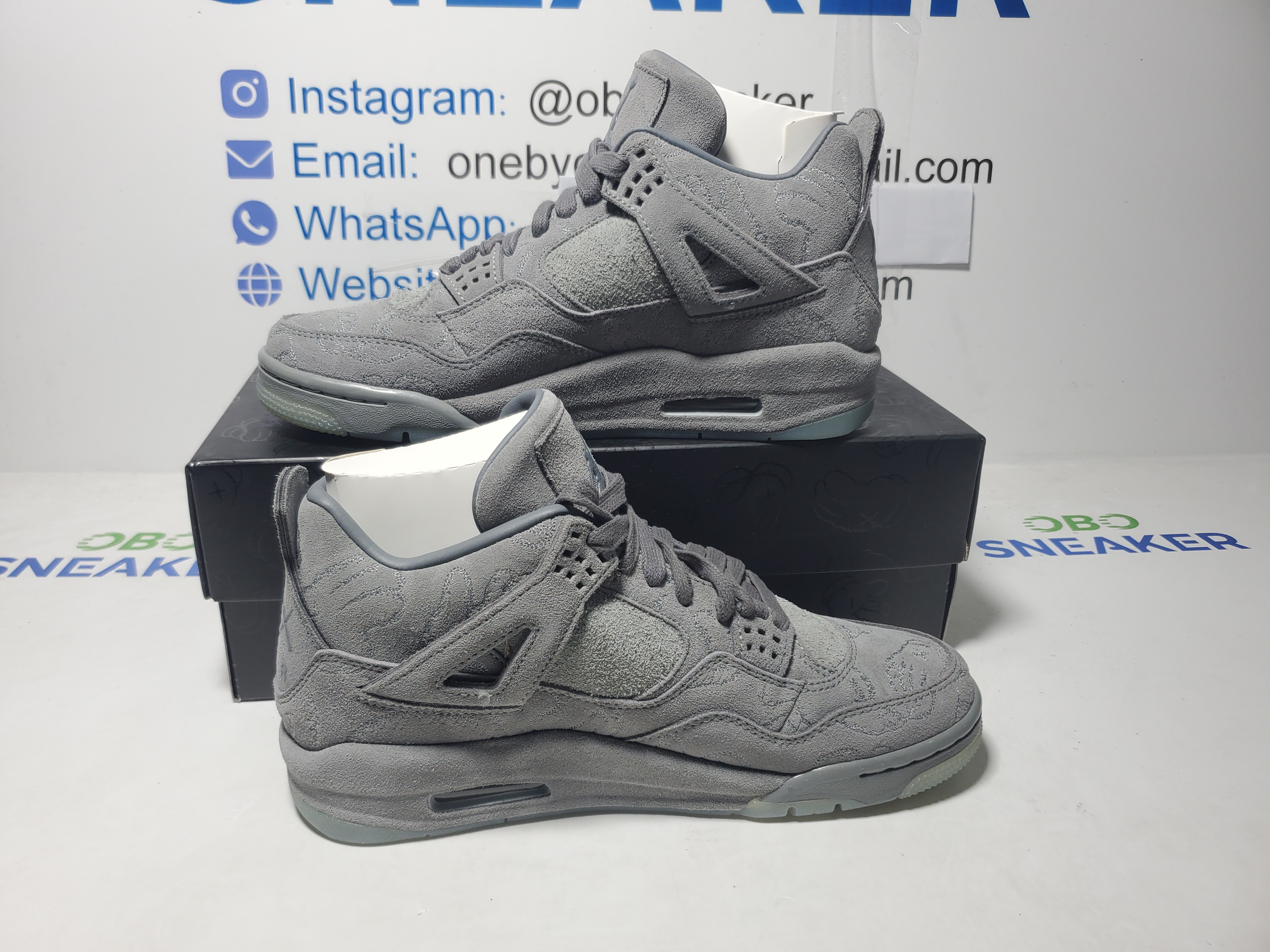 Air Jordan 4 Retro Kaws 930155-003  review Obosneaker 01