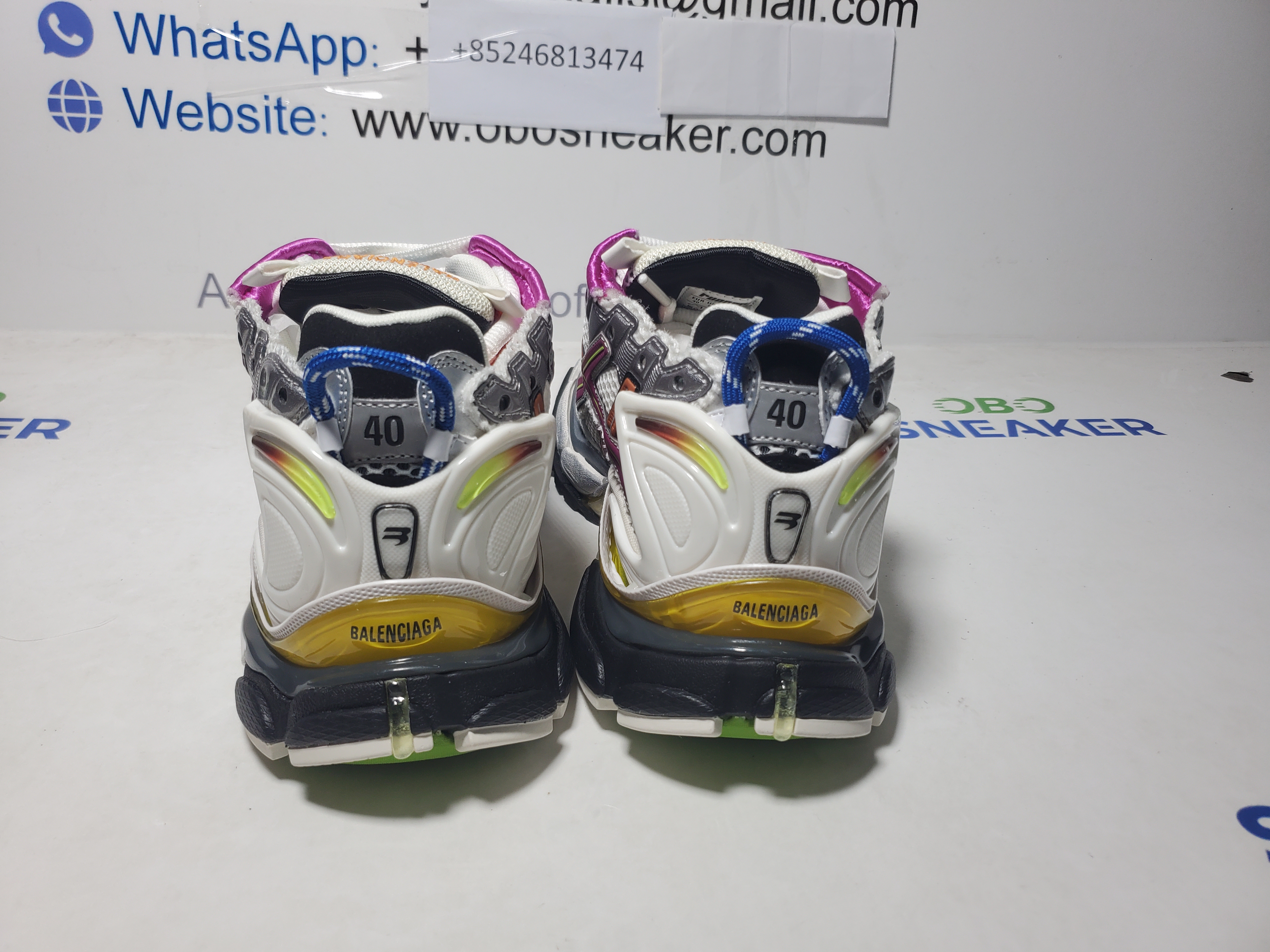 【FLASH SALE】Balenciaga Runner Sneaker Color Orange Powder 772767 W3RBW 9168 review Obosneaker 02