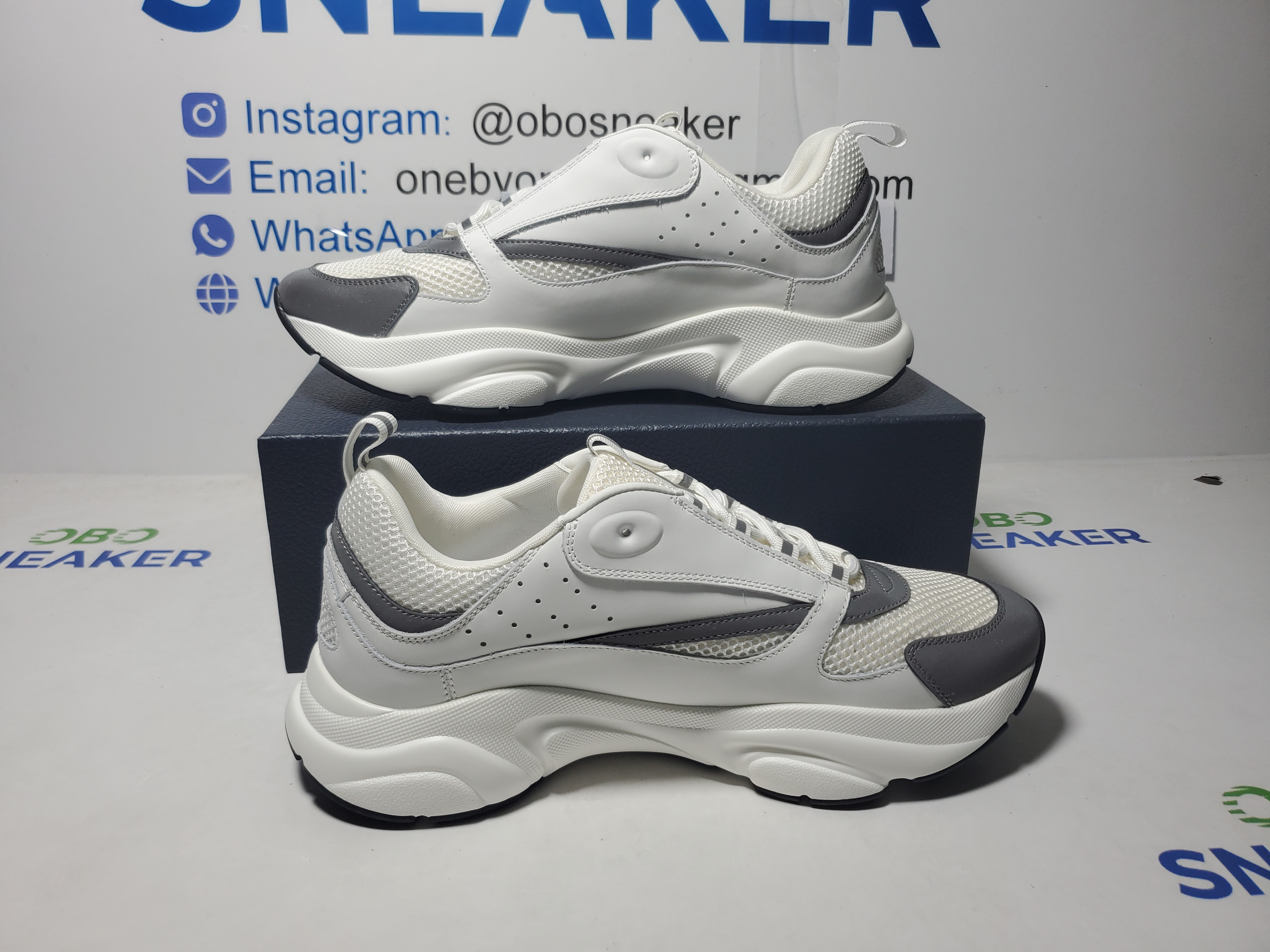 Dior B22 White Silver 3SN231YJG_H000 review Obosneaker 00