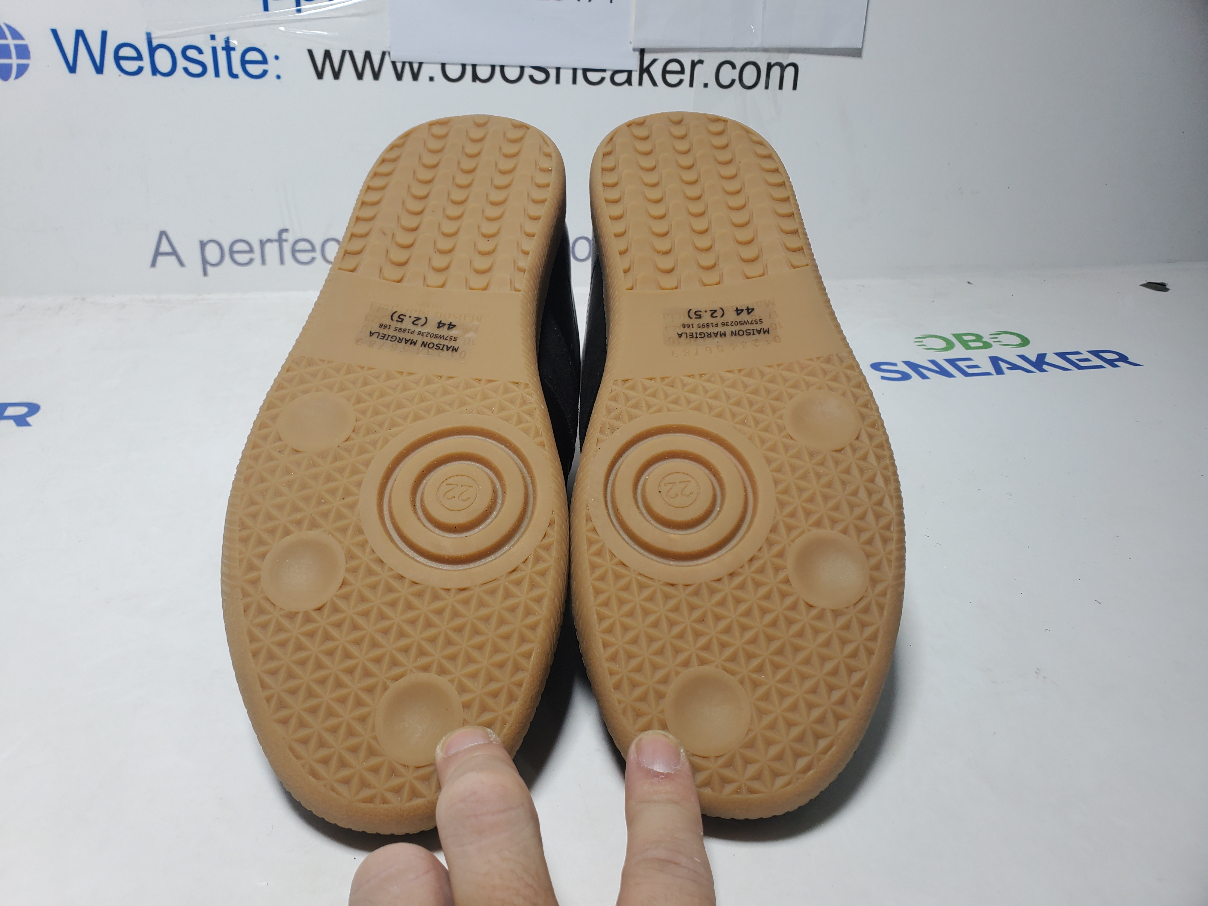 Maison Margiela Replica German Army Trainer (GATs) Black Gum S57WS0236P1897900 review Obosneaker 04