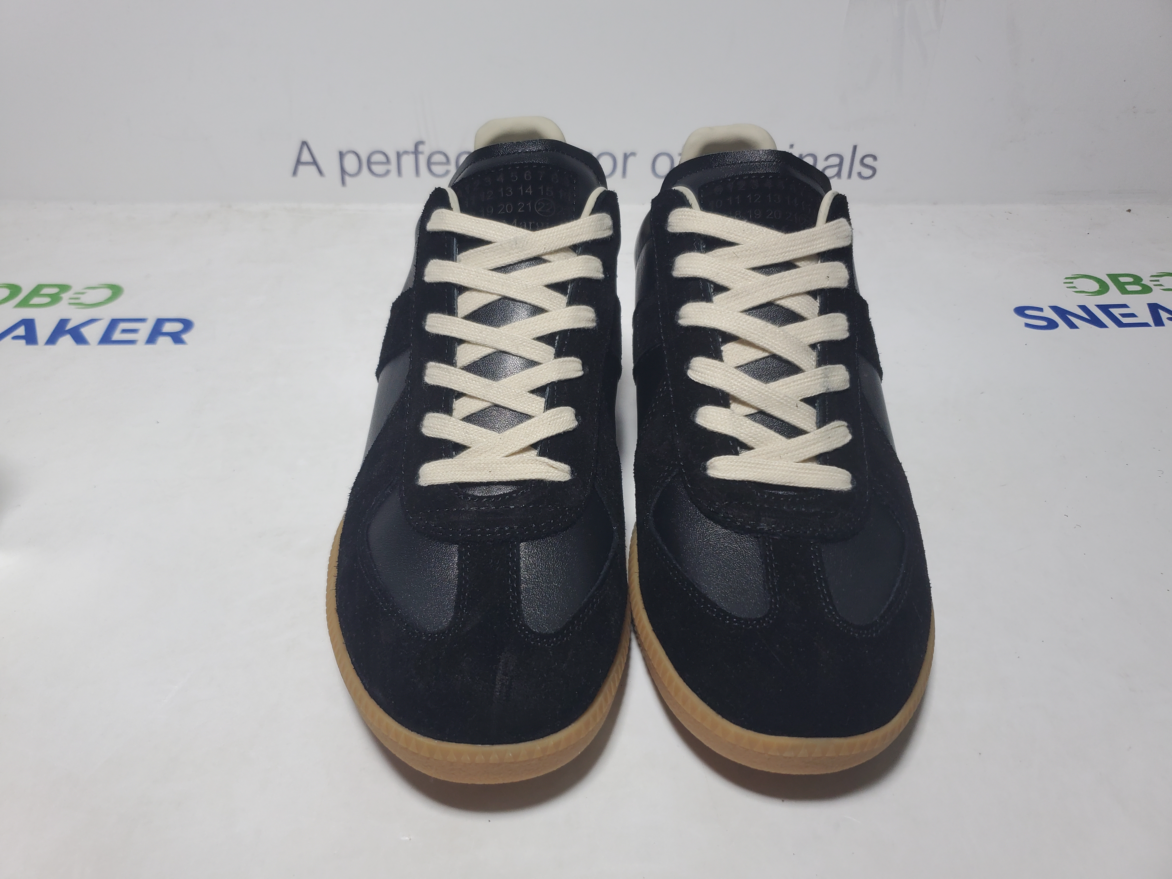 Maison Margiela Replica German Army Trainer (GATs) Black Gum S57WS0236P1897900 review Obosneaker 03