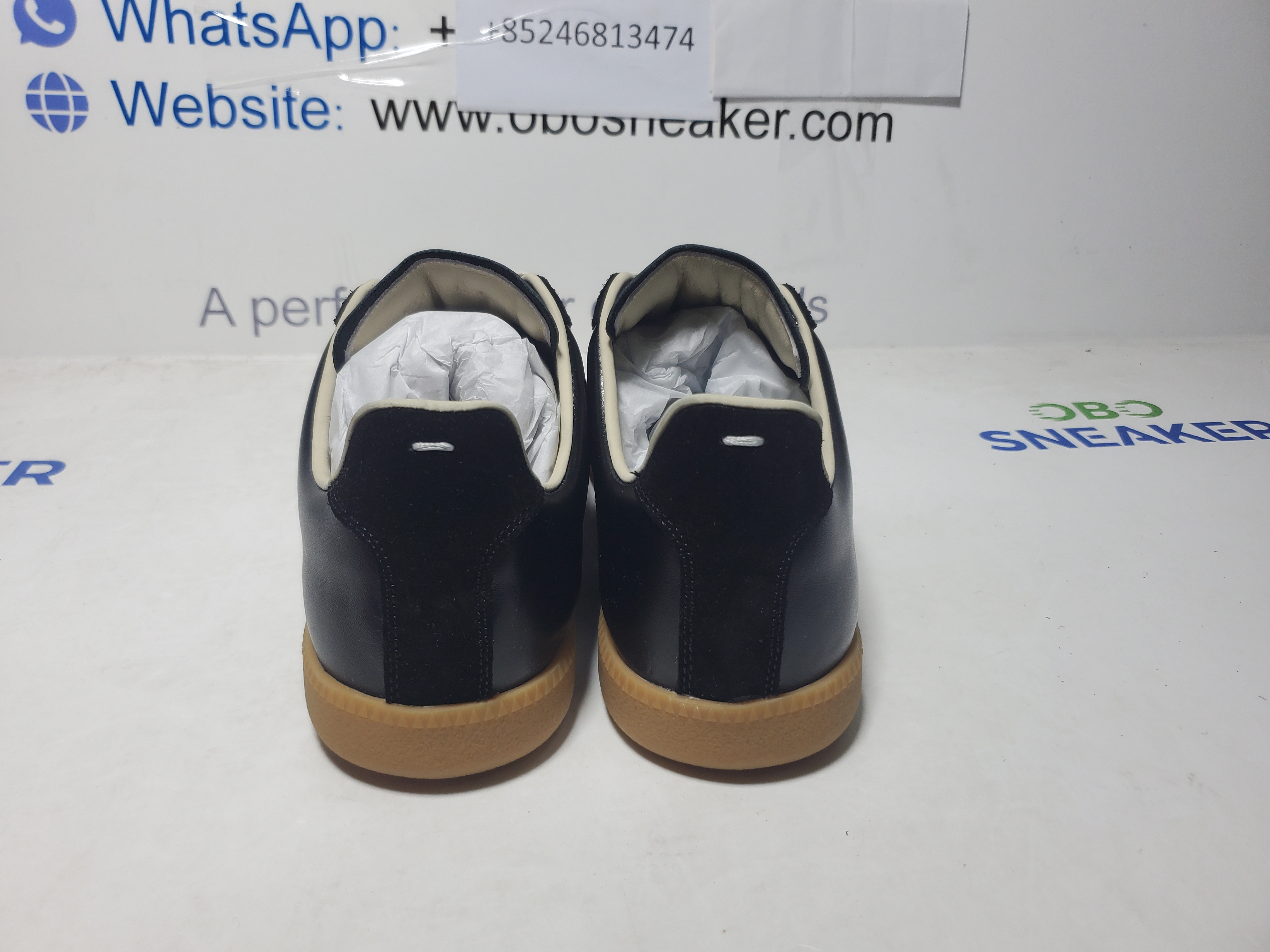 Maison Margiela Replica German Army Trainer (GATs) Black Gum S57WS0236P1897900 review Obosneaker 02