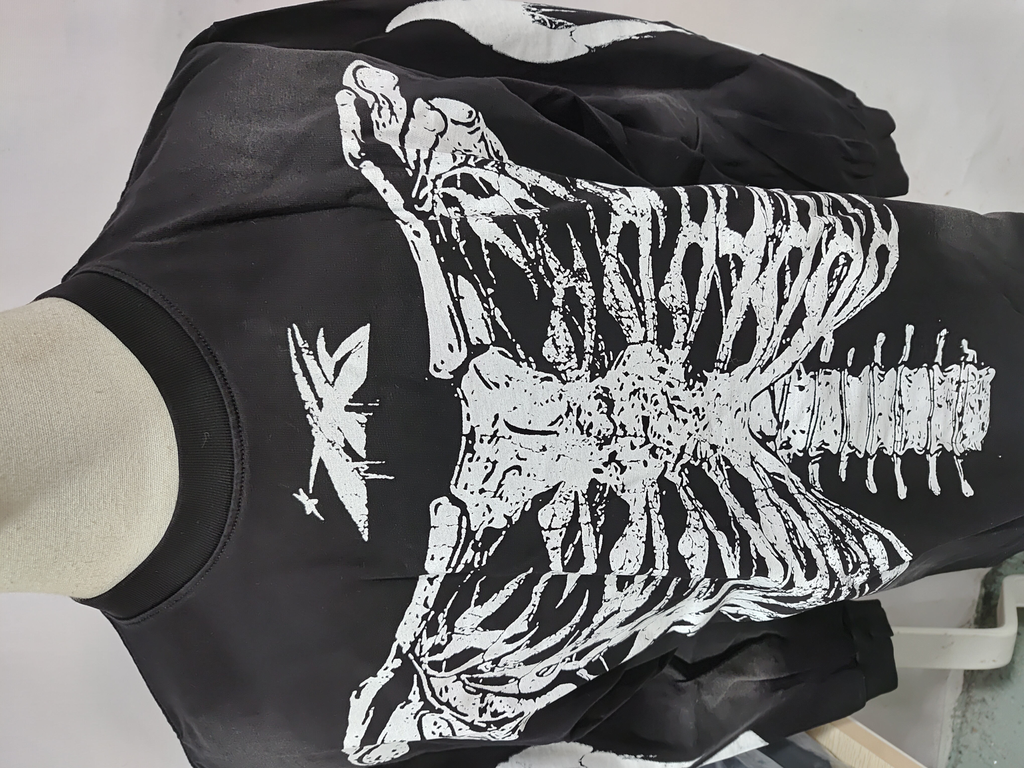 Hellstar Skeleton Long-Sleeve T-Shirt #699 Black review Obosneaker 02