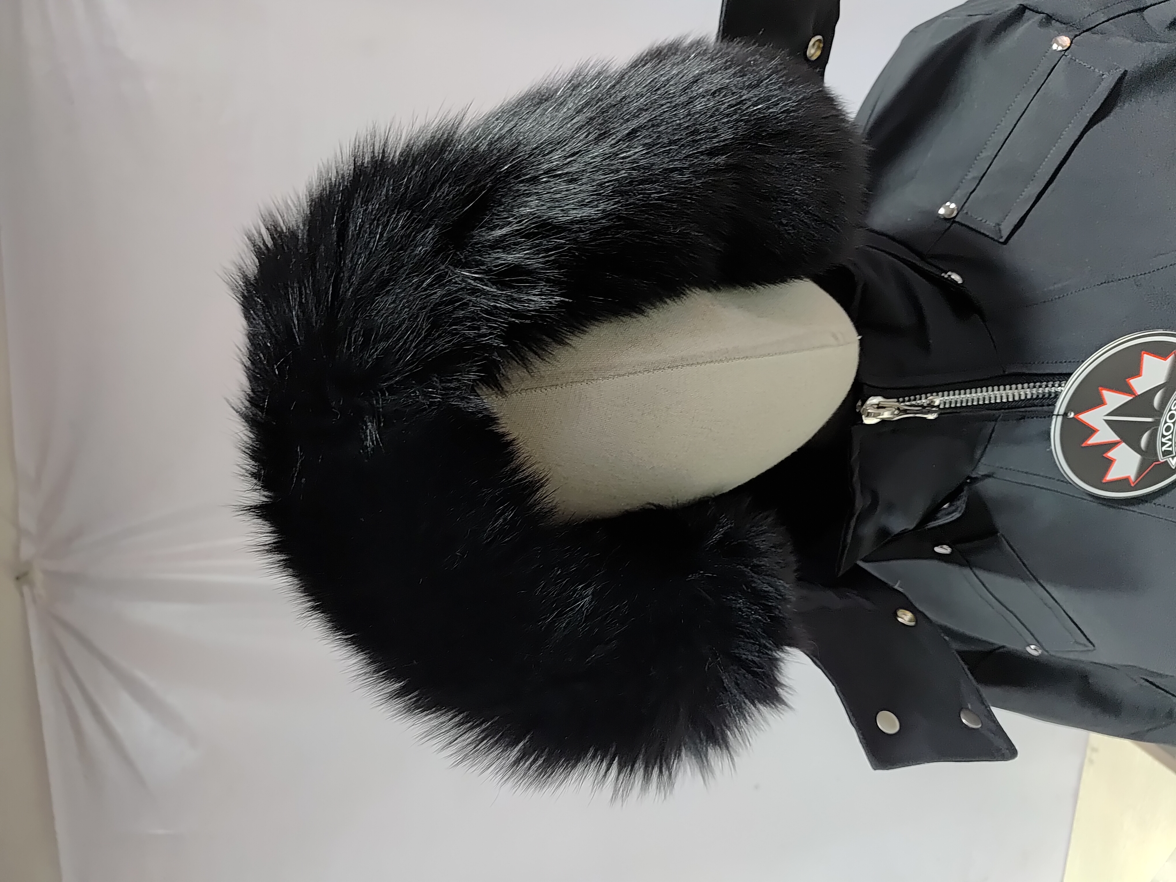 【FLASH SALE】Moose Knuckles Men's Balistic Bomber Zip-Up Fur Jacket Black review Obosneaker 01