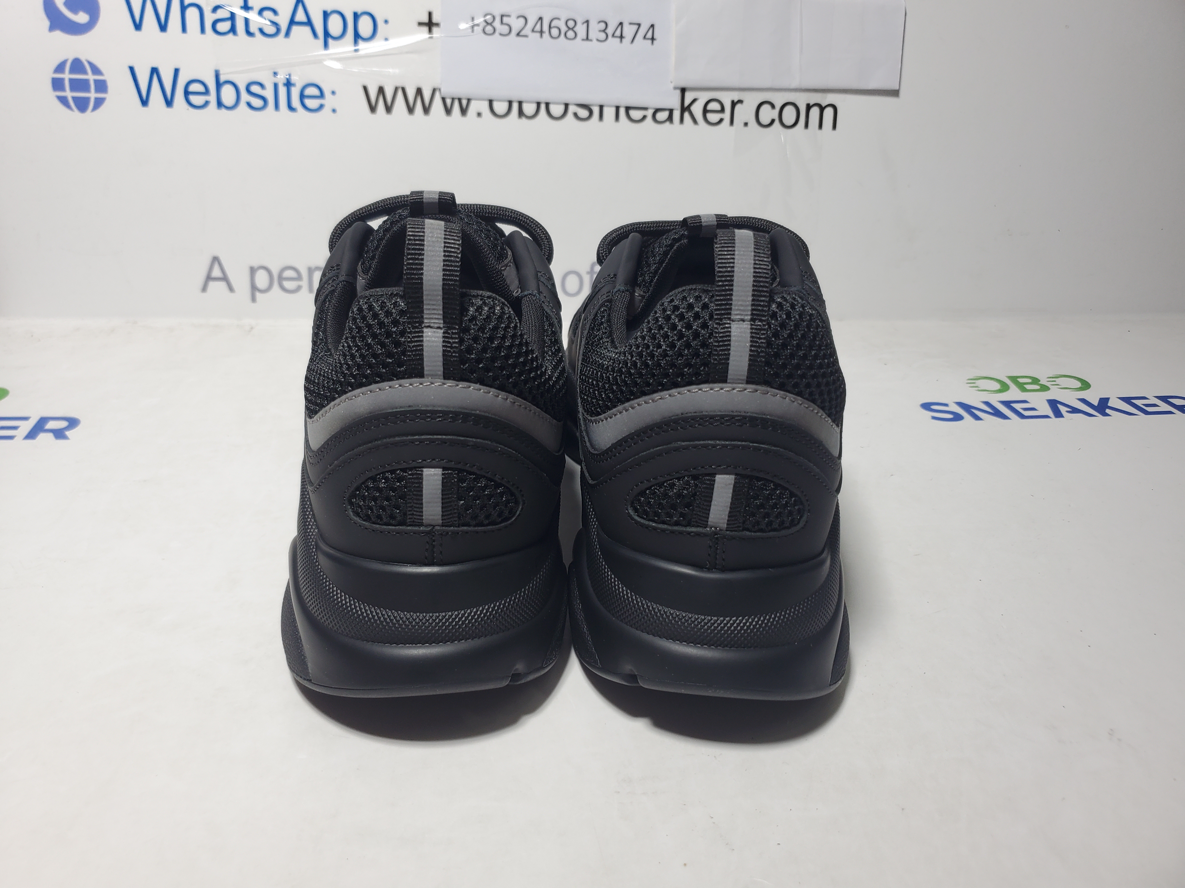 Dior B22 Black Silver 3SN231ZNG969 review Obosneaker 02