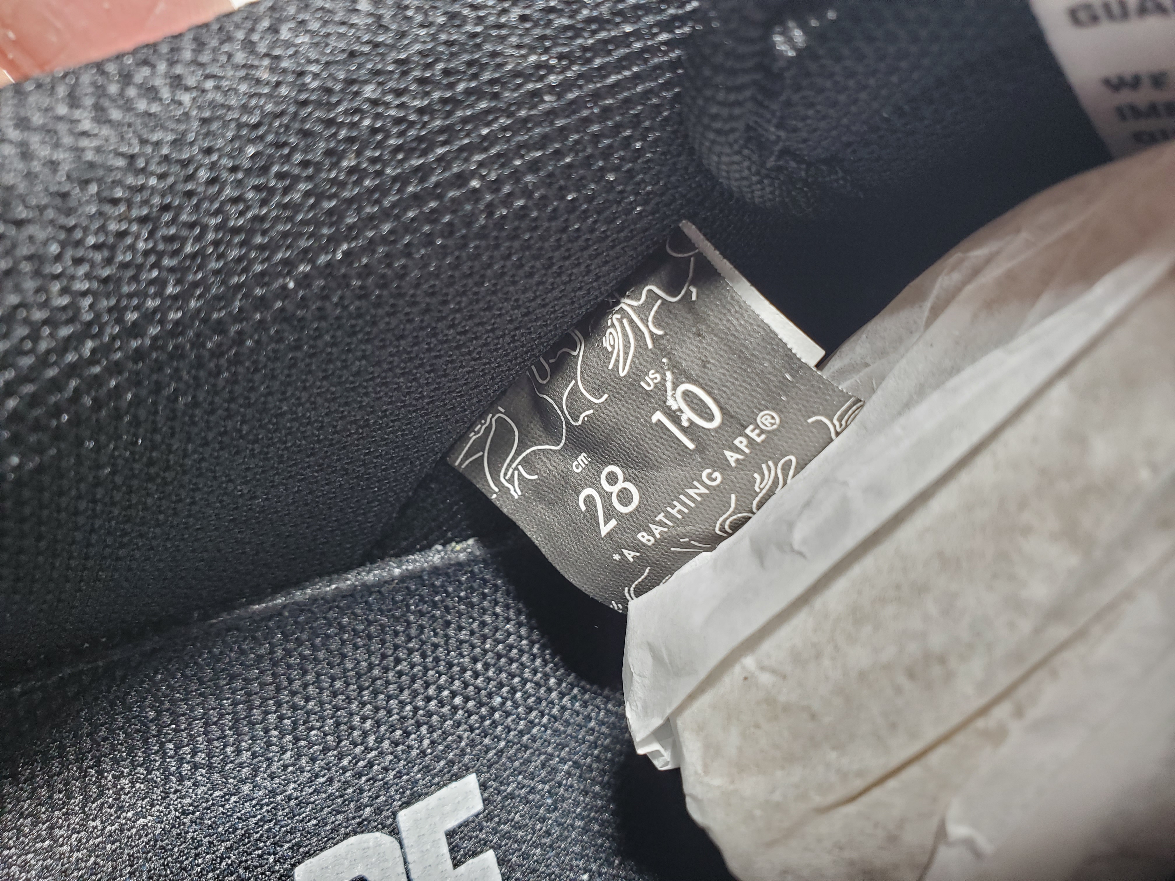 A Bathing Ape Bape Sta Low Mad Shark Black Orange  1H30-191-005 review Obosneaker 04