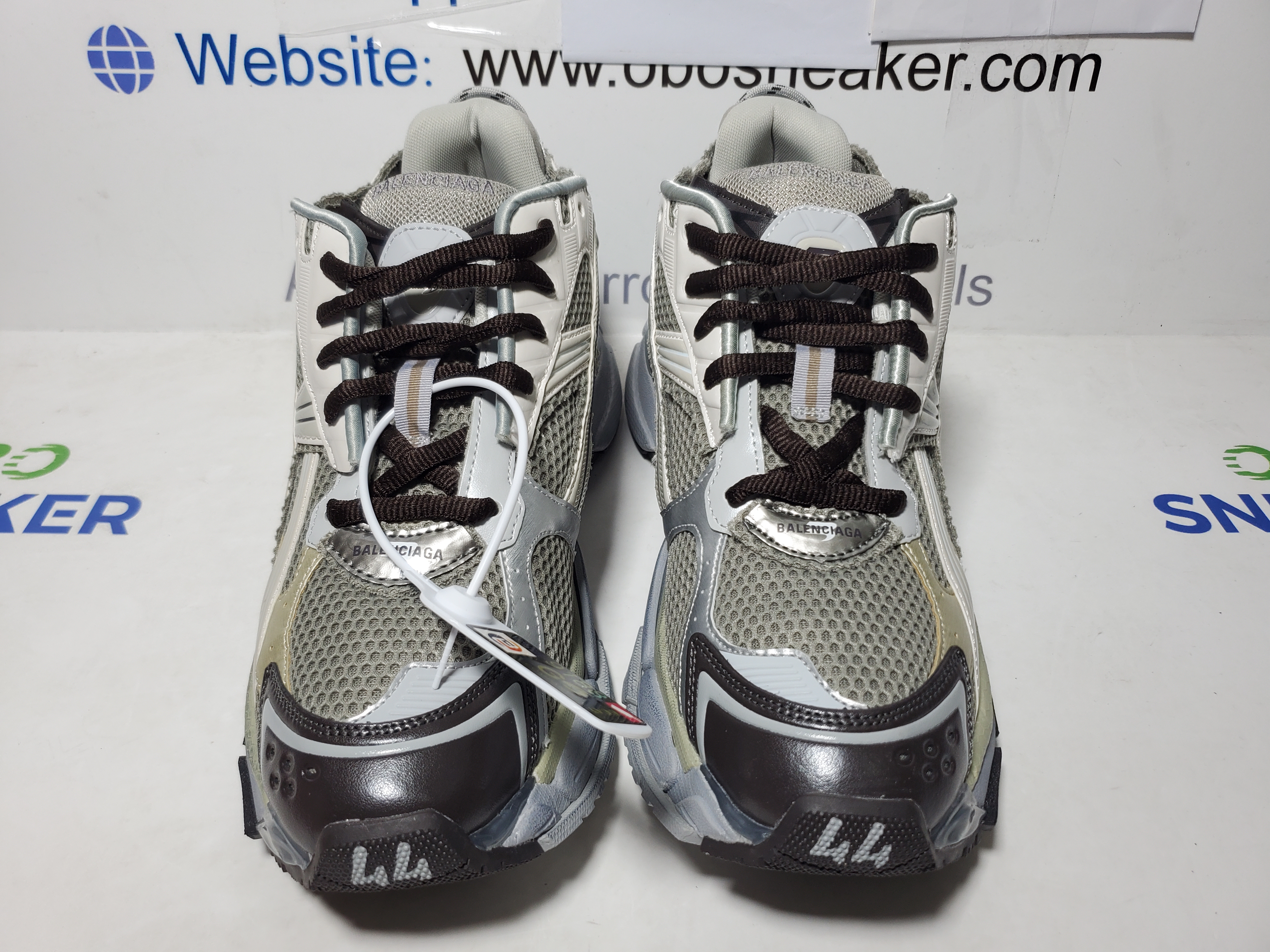 Balenciaga Runner Sneaker Grey--Brown 772774 W3RMU 2000 review Obosneaker 00