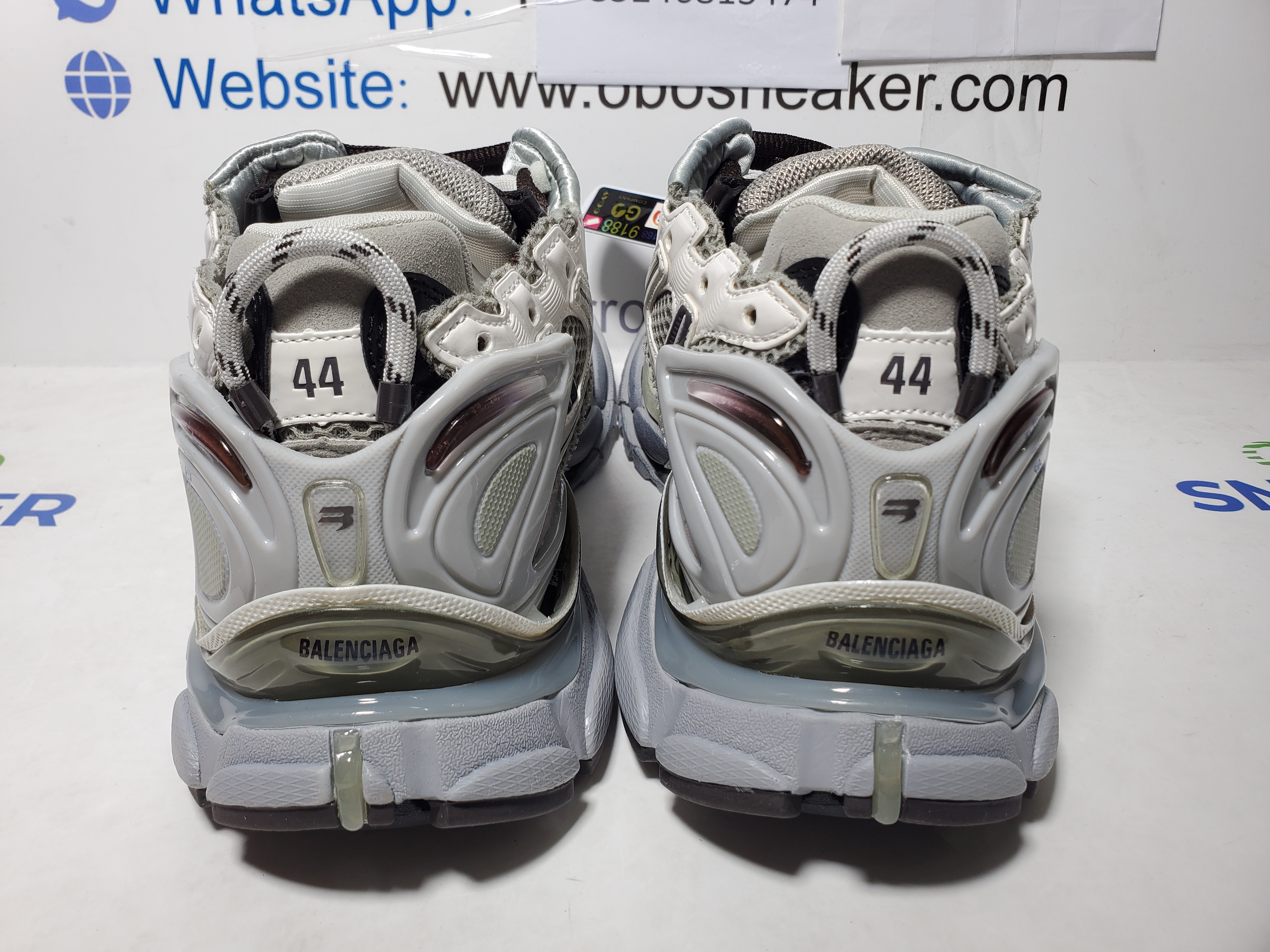 Balenciaga Runner Sneaker Grey--Brown 772774 W3RMU 2000 review Obosneaker 01