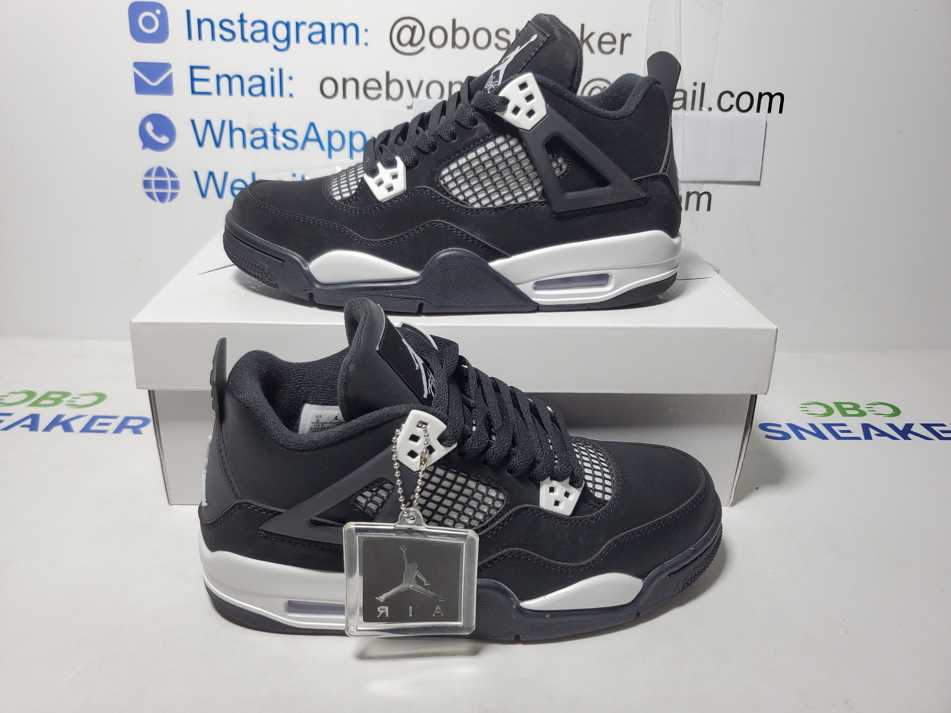 Jordan 4 Retro White Thunder FQ8138-001 review Obosneaker 04