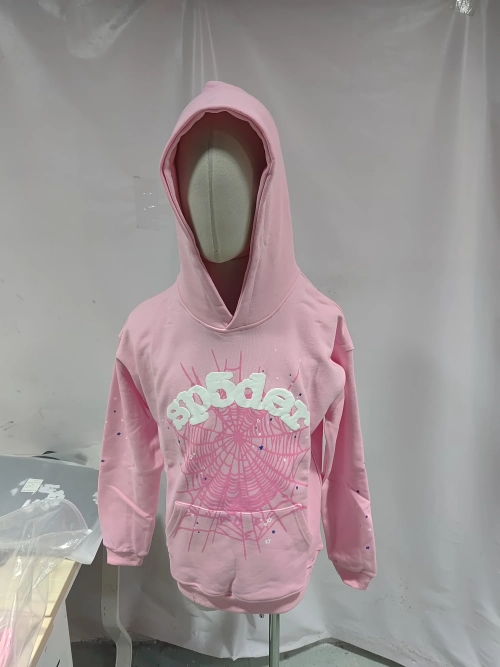 Sp5der light pink tracksuit suit review 