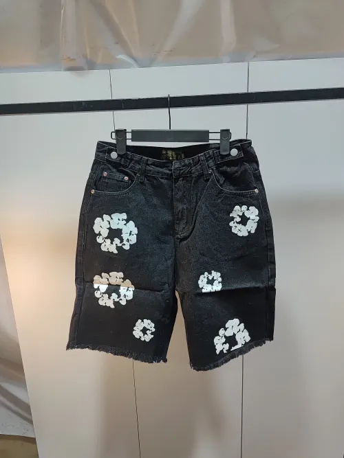 Denim Tears Cotton Wreath Jean Short - Black review 