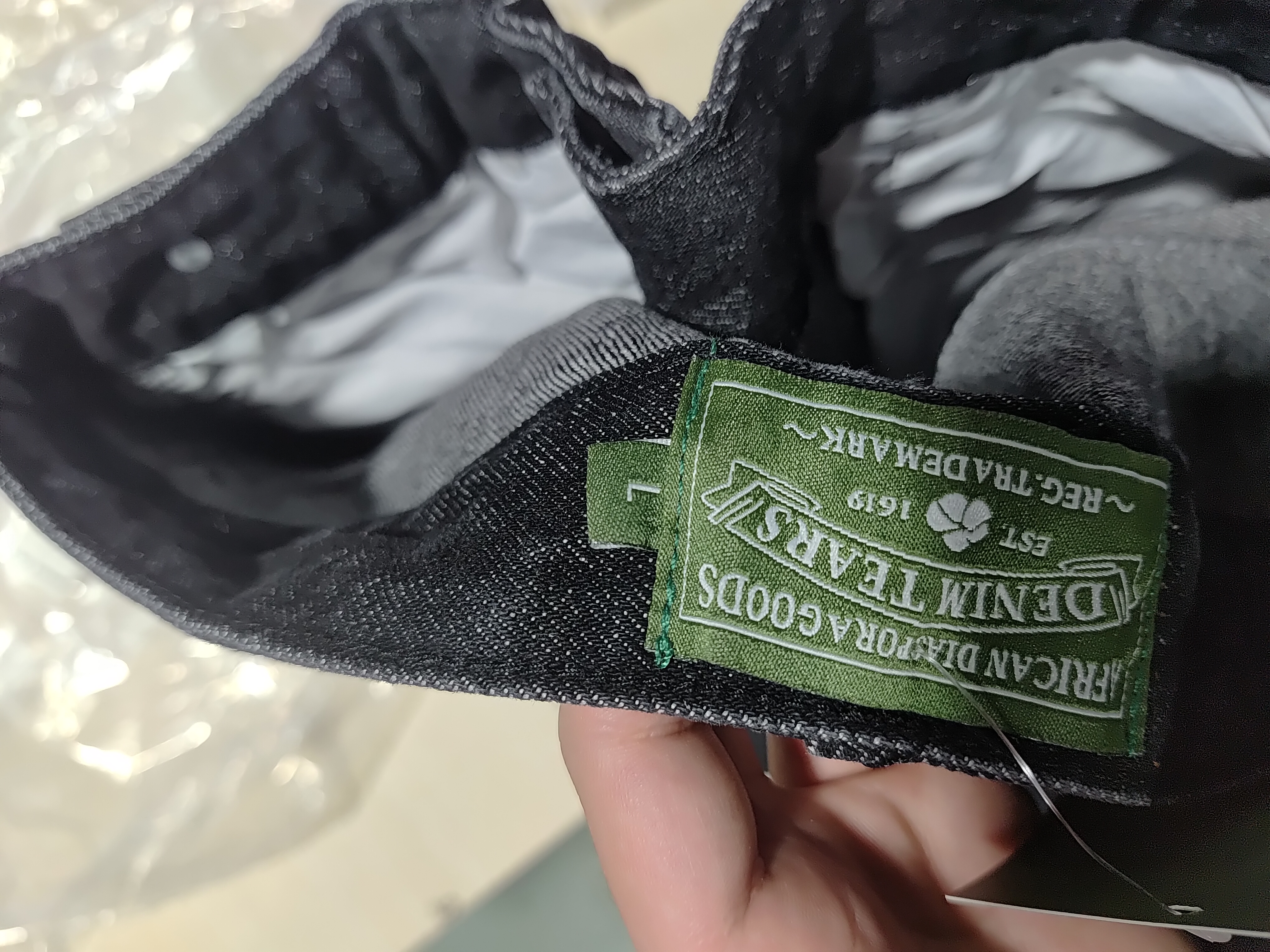 Denim Tears Cotton Wreath Jean Short - Black review Obosneaker 01