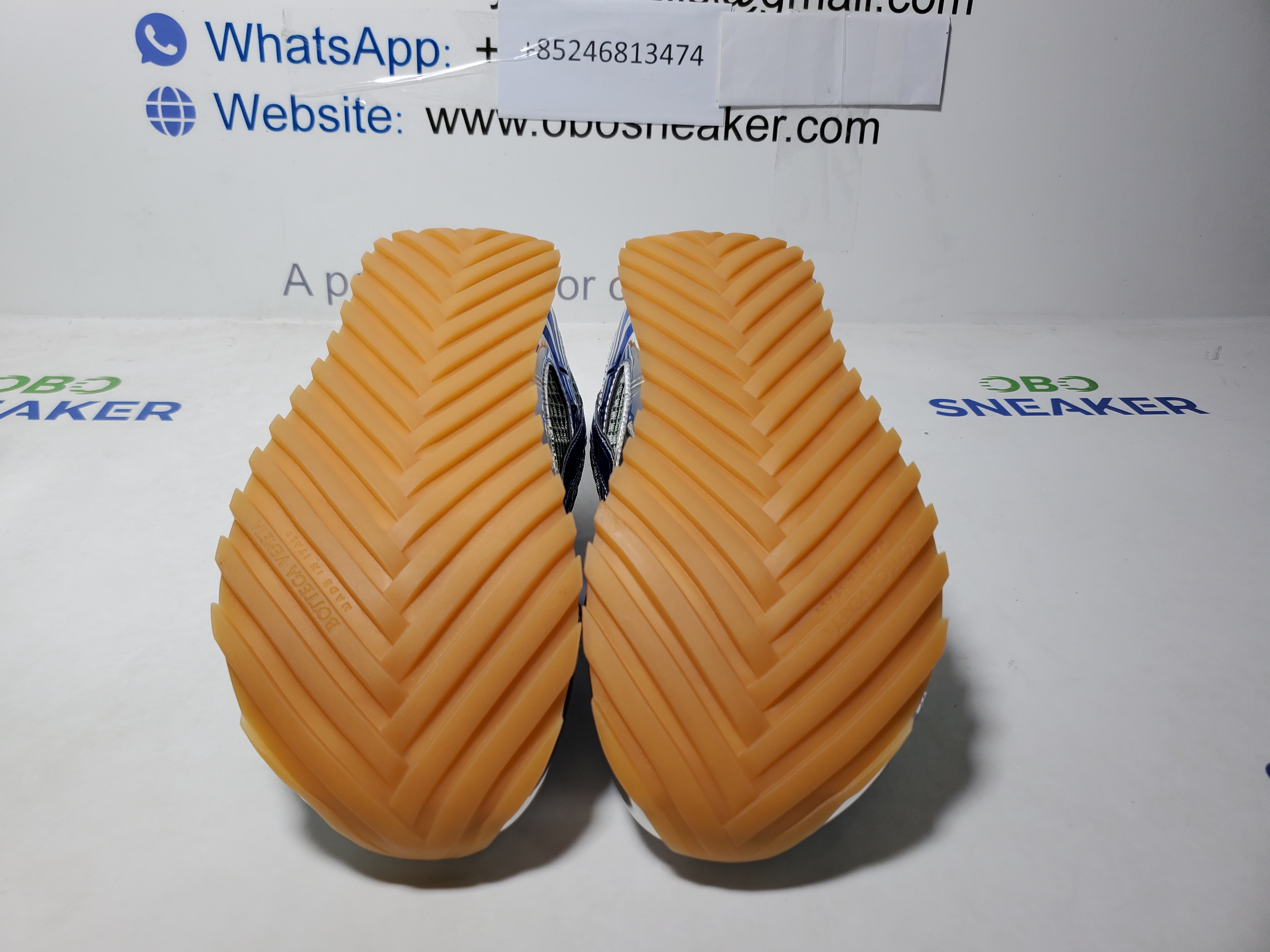 Bottega Veneta Orbit Silver Blue Grey 741357V2X401375 review Obosneaker 04