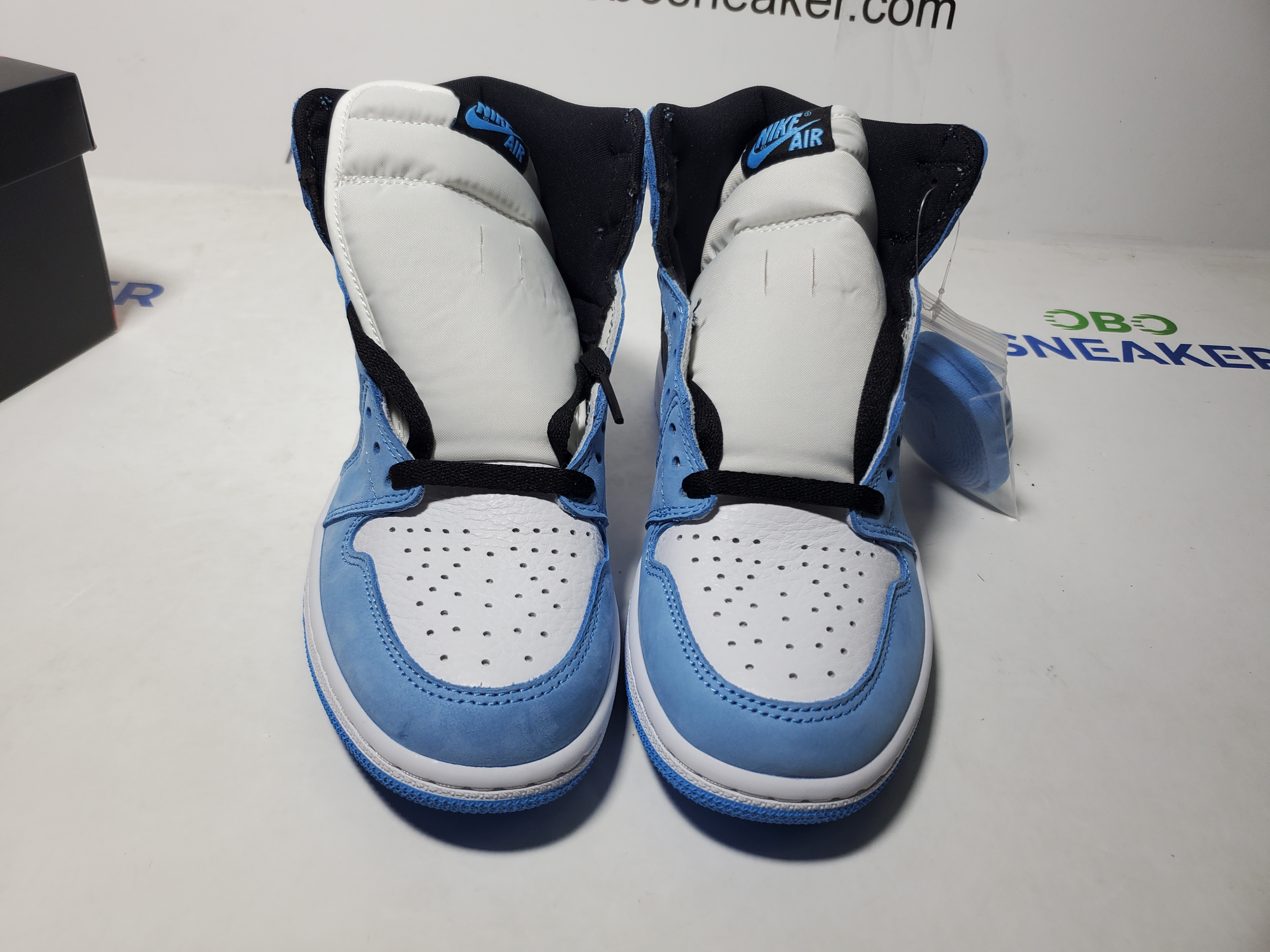 【Black 5 Sale】Top Version Air Jordan 1 High OG University Blue 555088-134 review Obosneaker 03