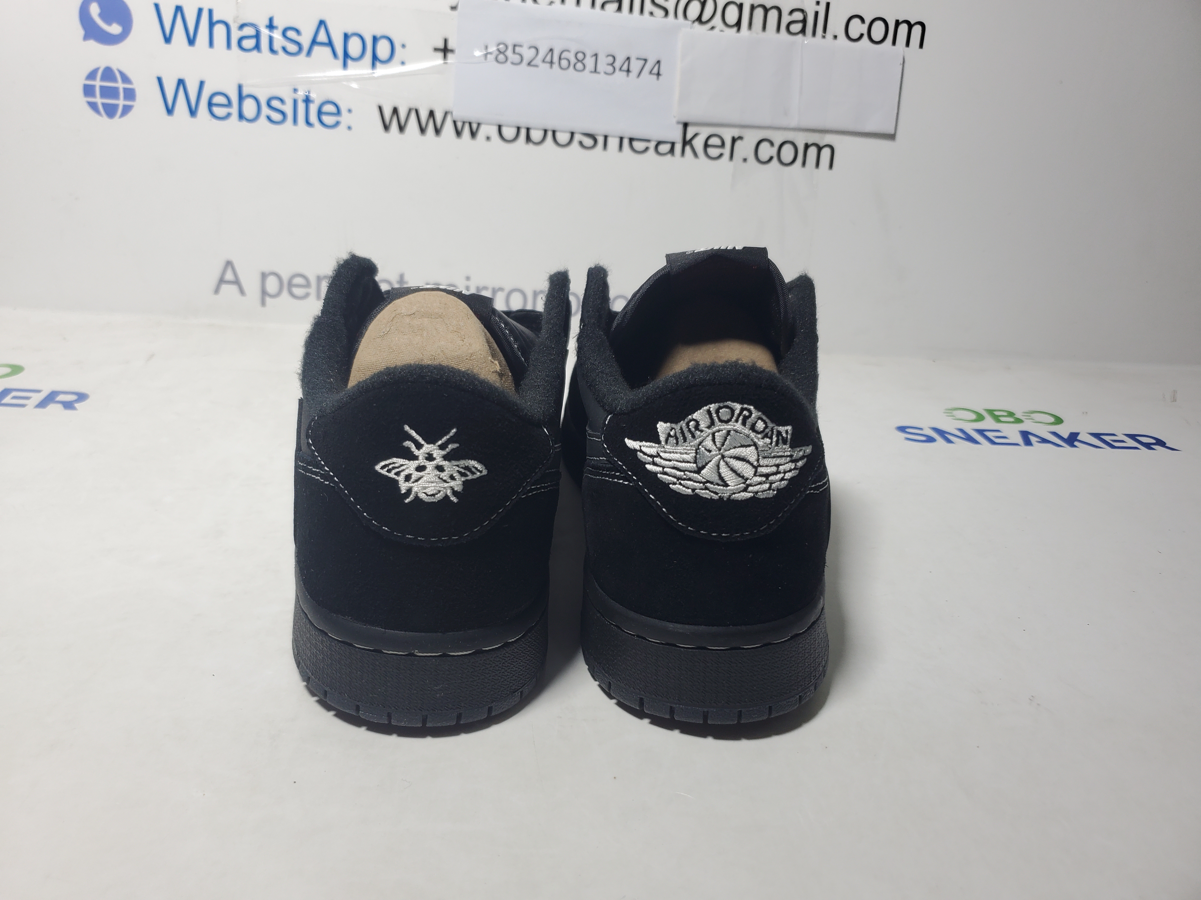 【$59 SALE】Air Jordan 1 Retro Low OG SP Travis Scott Black Phantom DM7866-001 review Obosneaker 02