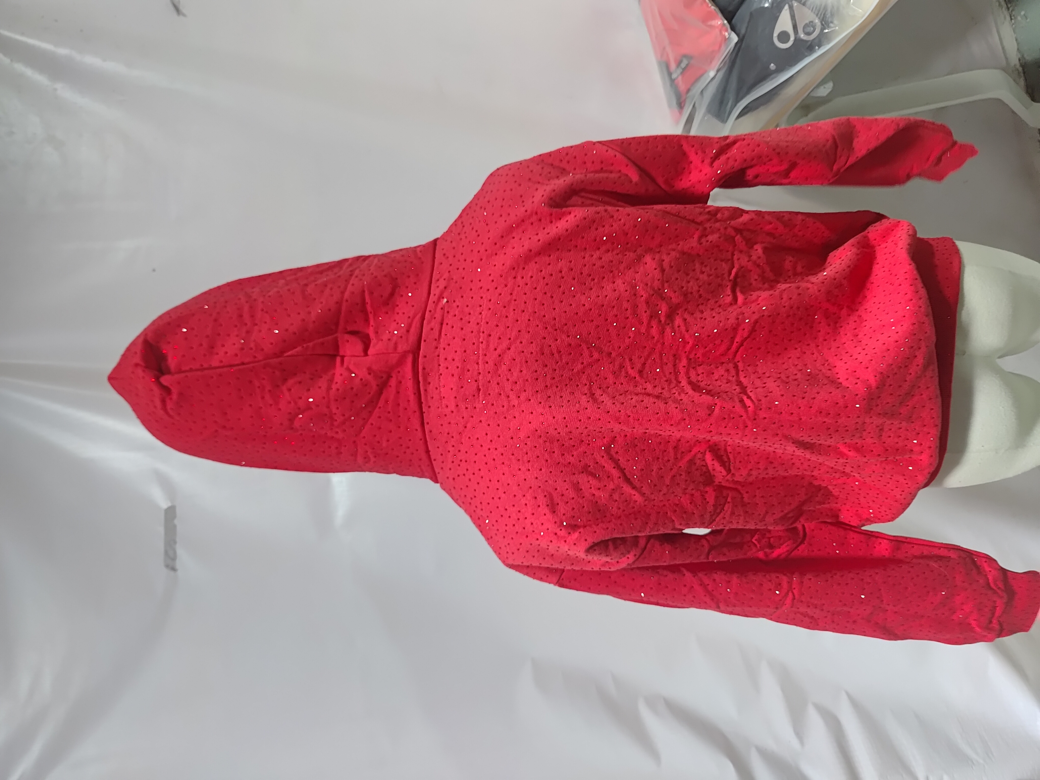 Sp5der VVS Hoodie Red review Obosneaker 04