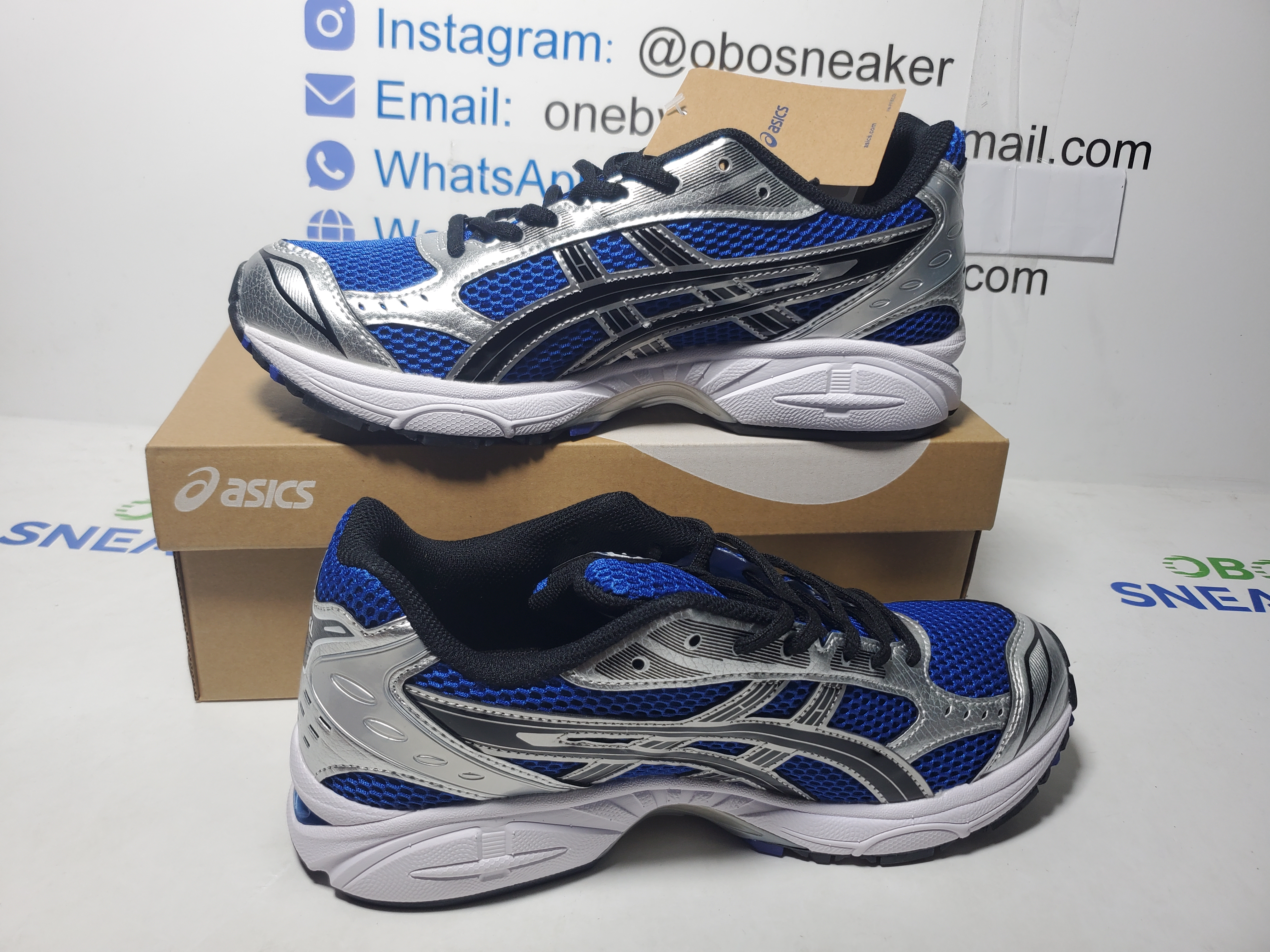 ASICS Gel-Kayano 14 Monaco Blue 1201A019-401 review Obosneaker 01