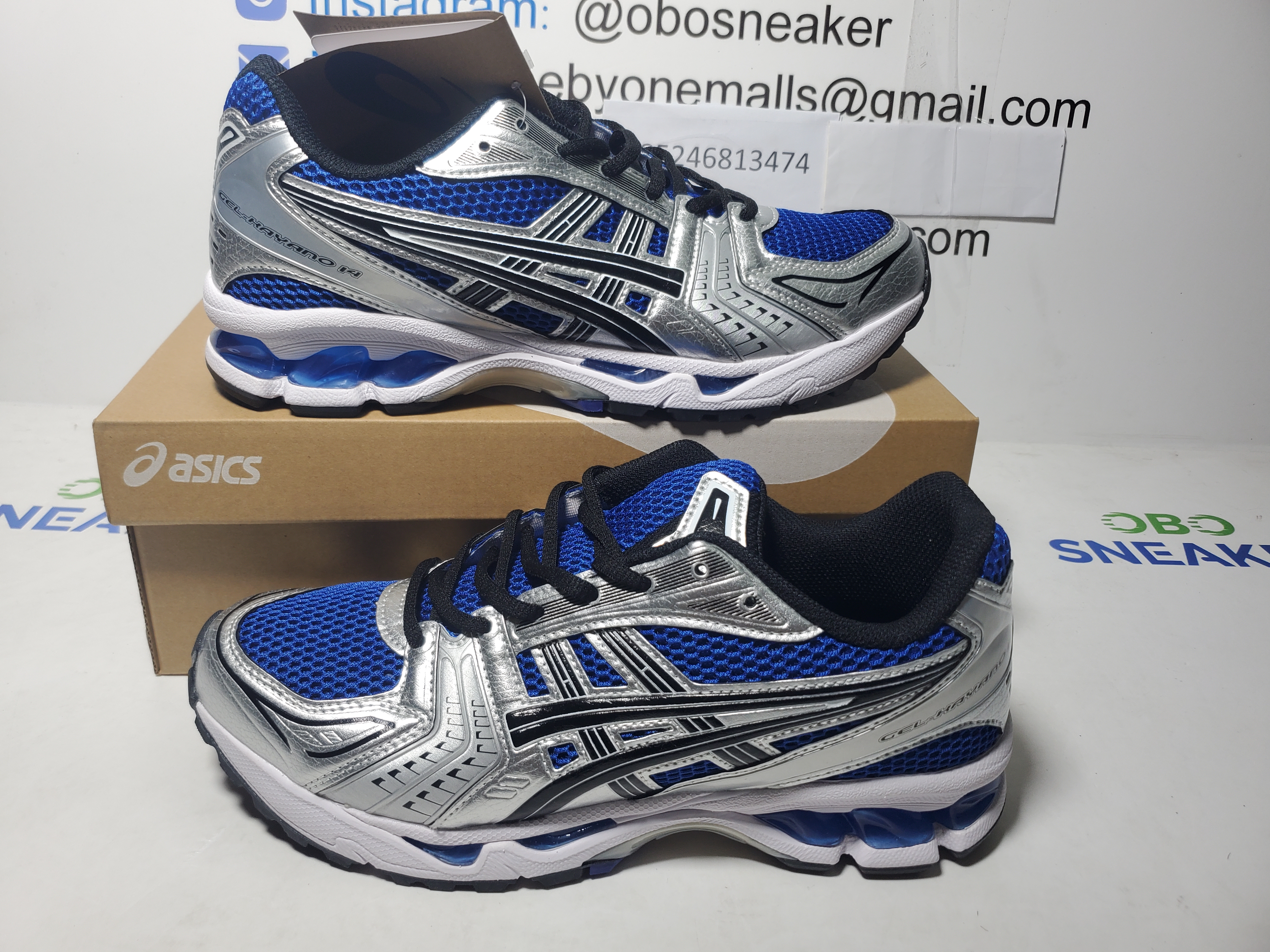ASICS Gel-Kayano 14 Monaco Blue 1201A019-401 review Obosneaker 00