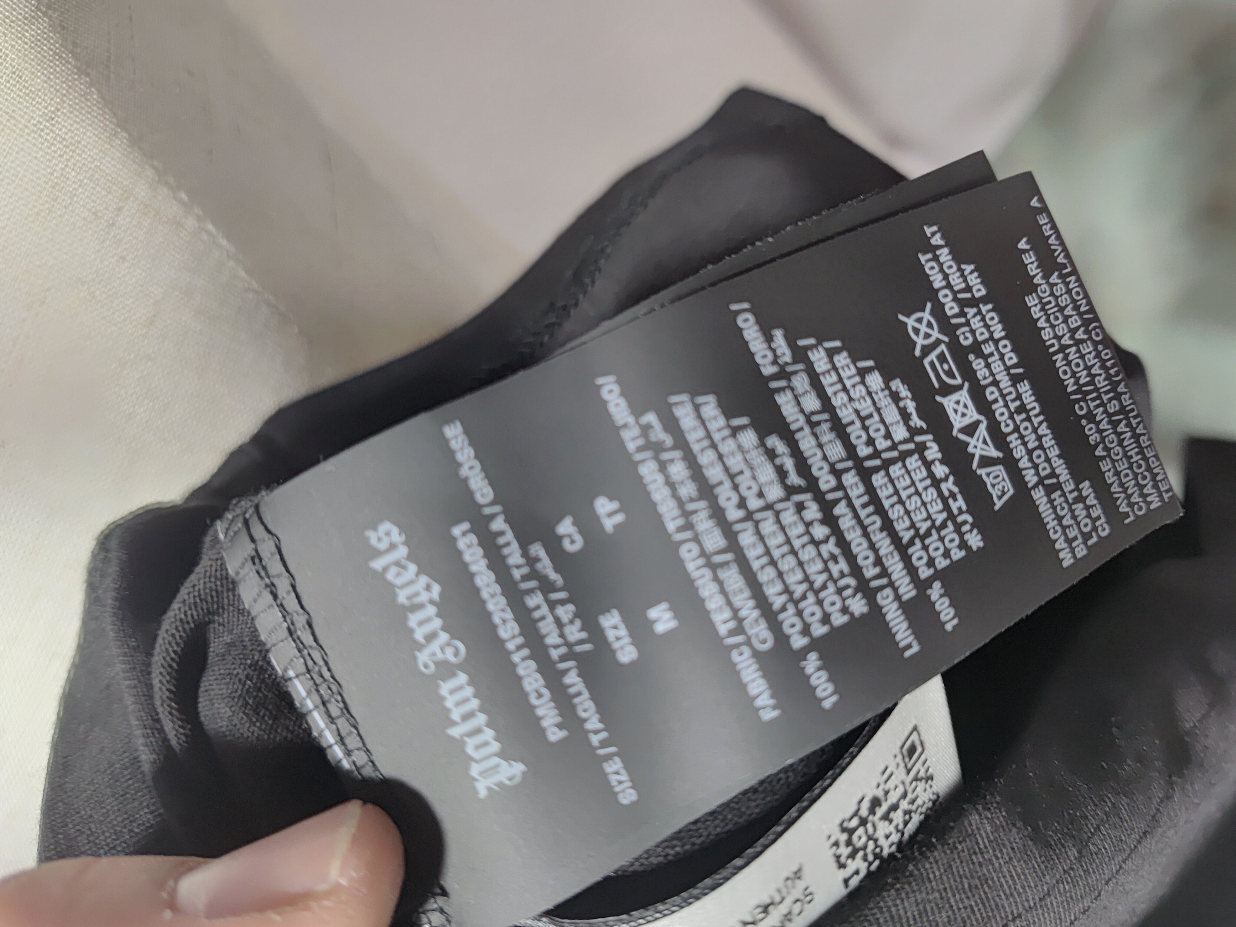 .Palm Angels Transparent Broken Head Bear Print Short Sleeve black review Obosneaker 02