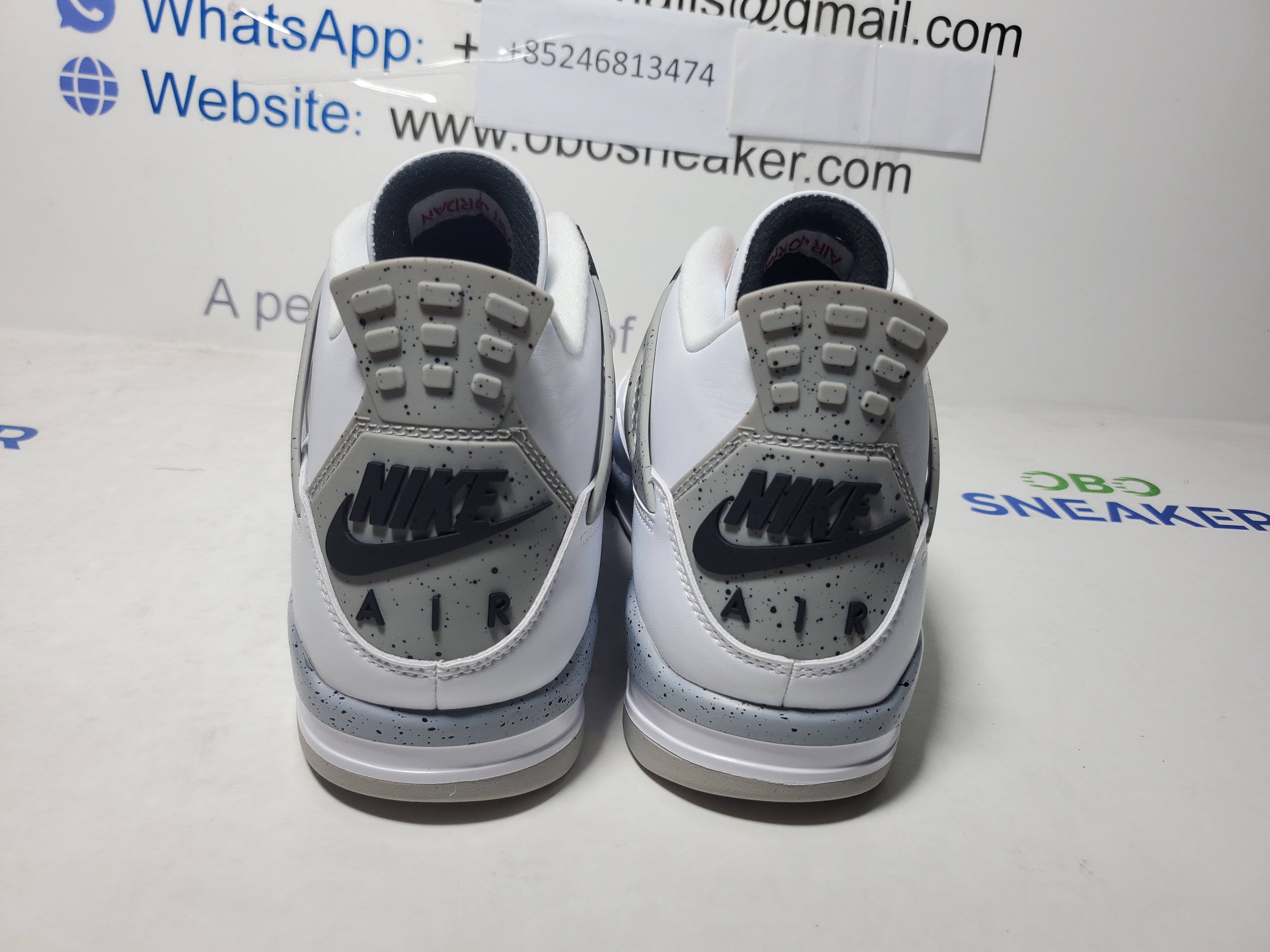 Air Jordan 4 Retro White Cement (2016) 840606-192 review Obosneaker 02