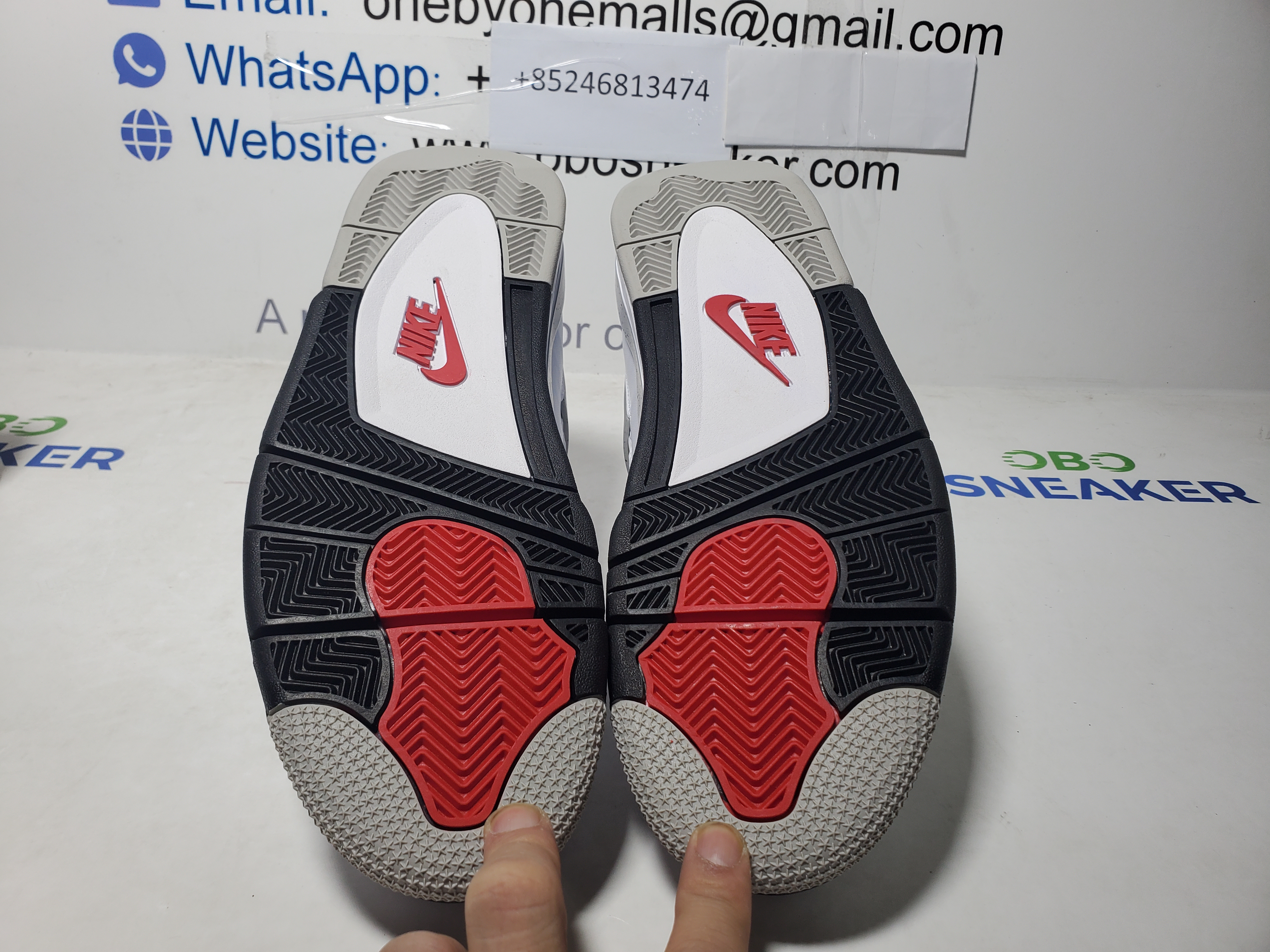 Air Jordan 4 Retro White Cement (2016) 840606-192 review Obosneaker 04