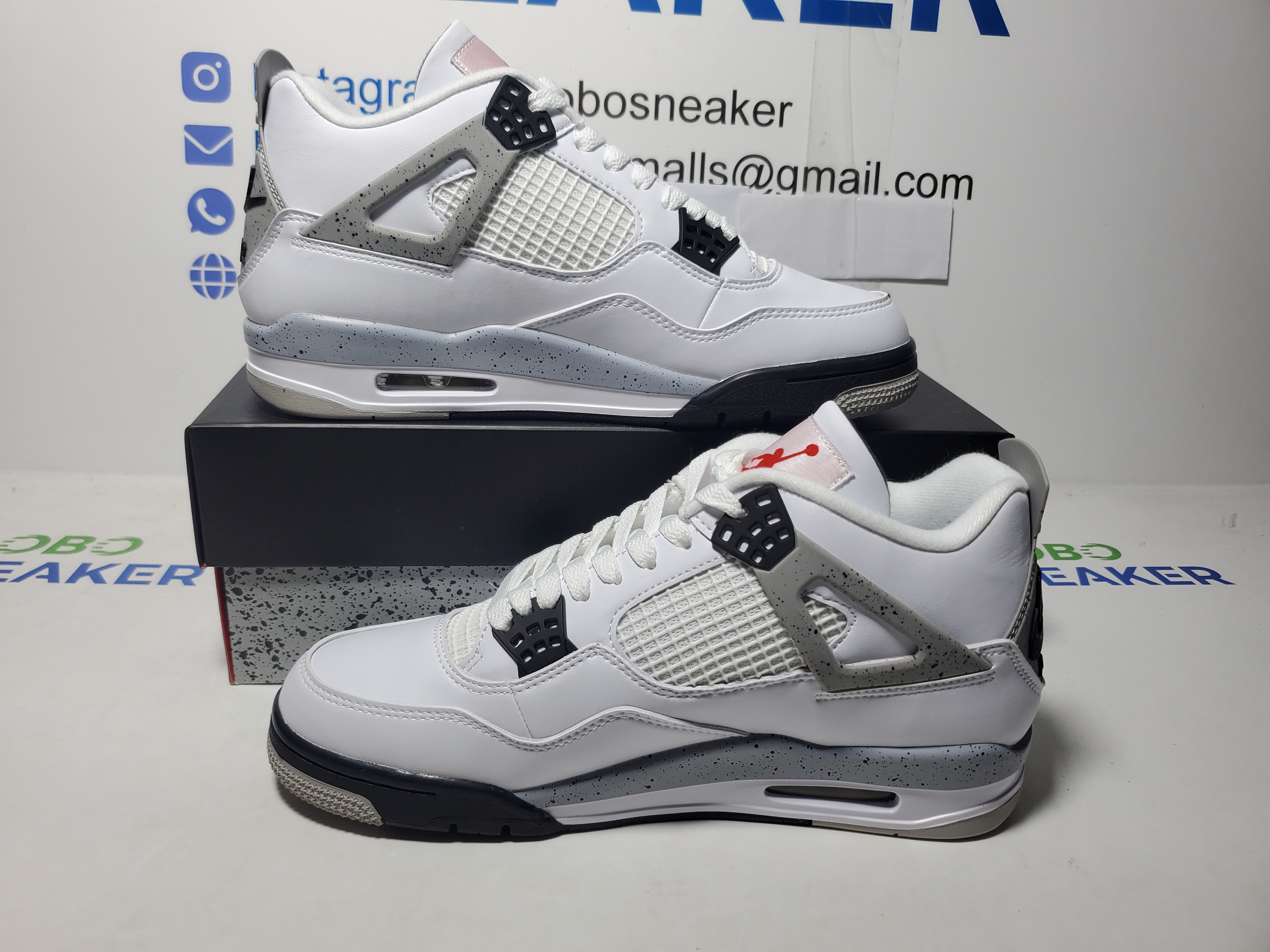 Air Jordan 4 Retro White Cement (2016) 840606-192 review Obosneaker 01