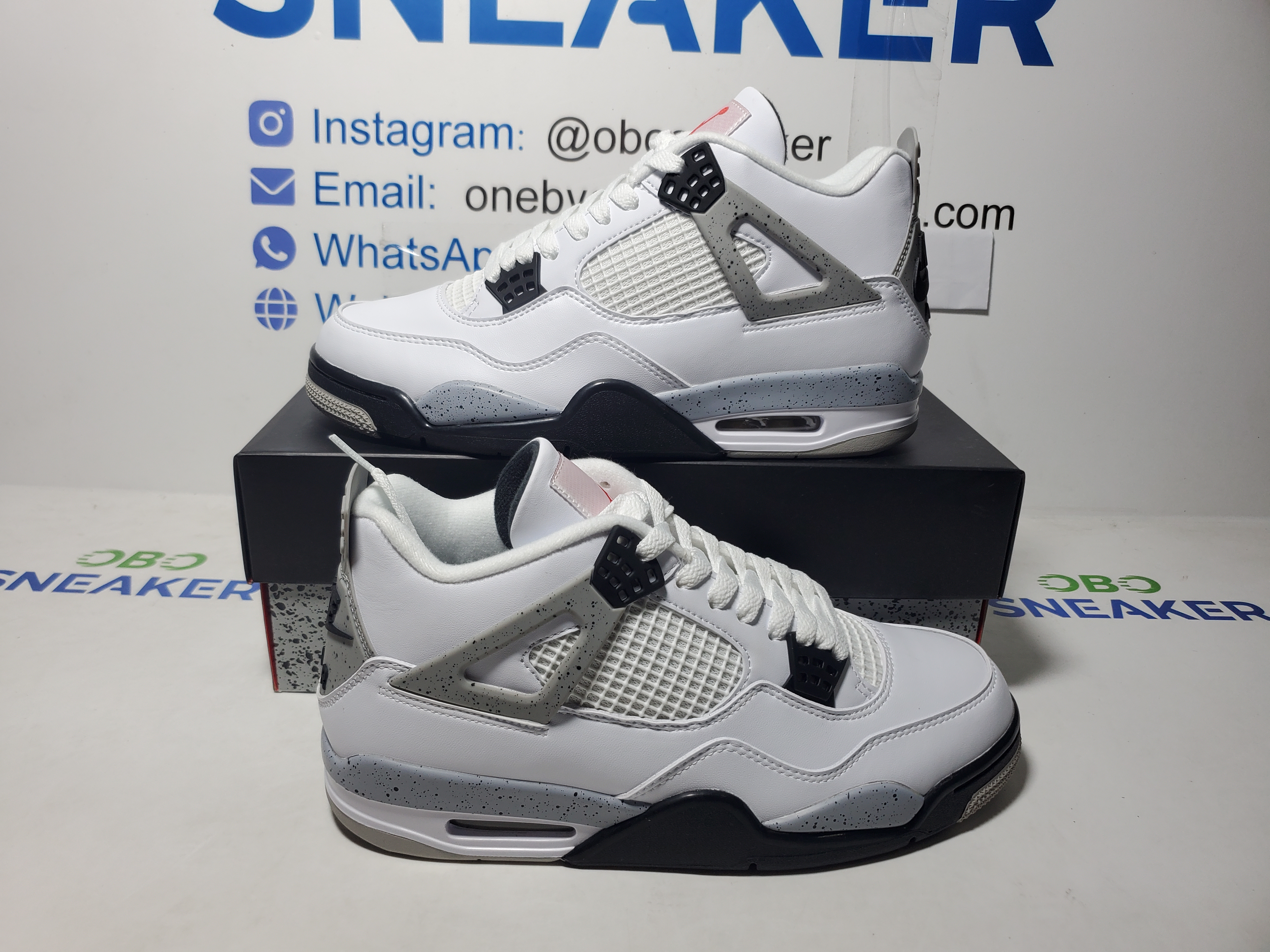 Air Jordan 4 Retro White Cement (2016) 840606-192 review Obosneaker 00
