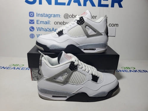 Air Jordan 4 Retro White Cement (2016) 840606-192 review 