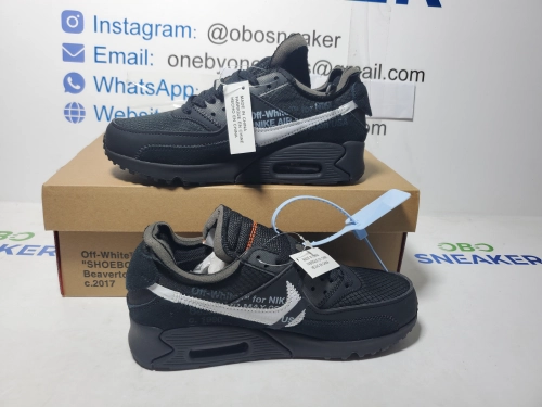 Nike Air Max 90 Off-White Black AA7293-001  review 
