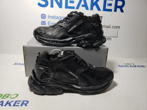 Under Armour x Balenciaga Runner Sneaker Black 813793 WRUCU 1000 review 