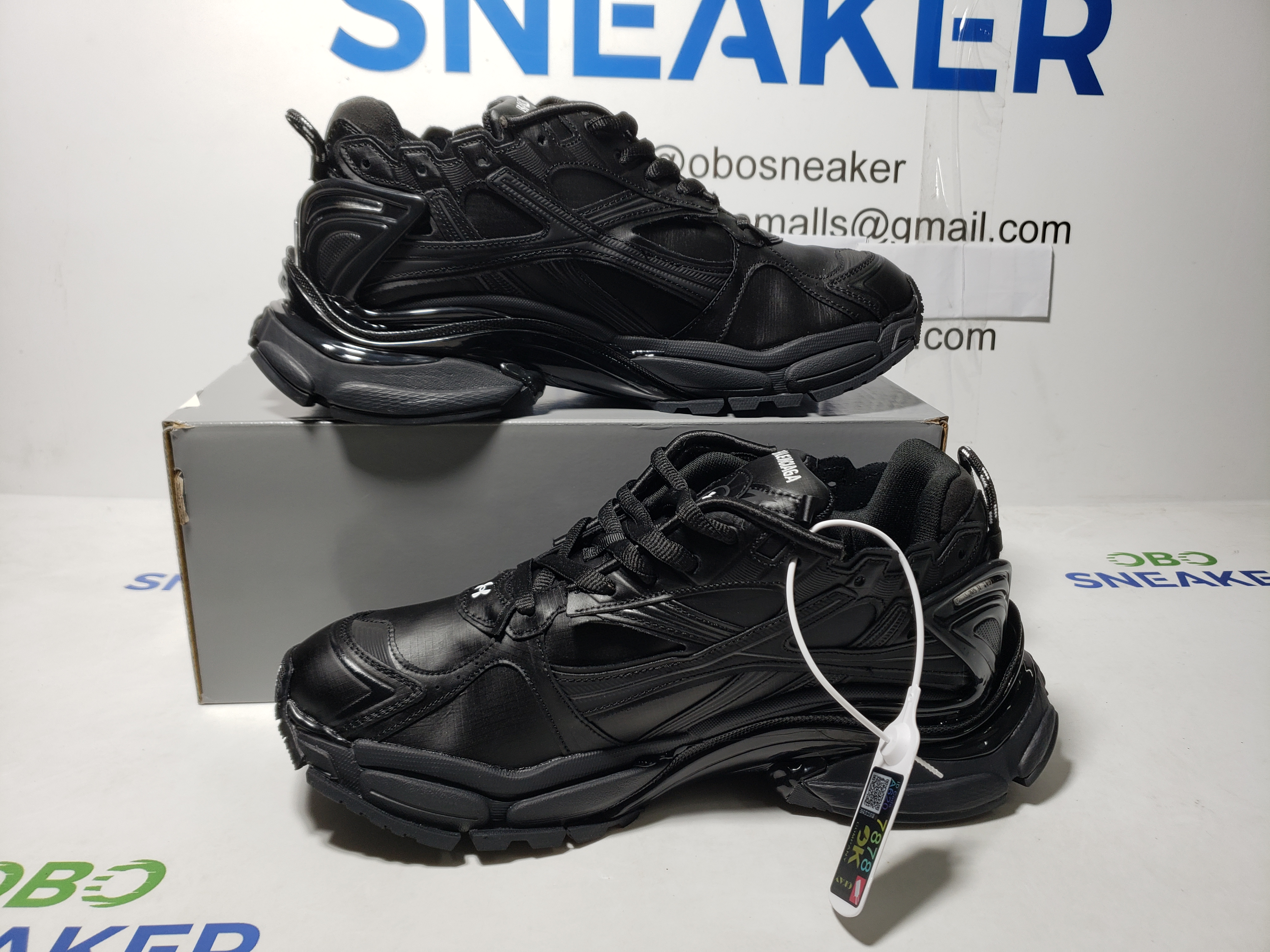Under Armour x Balenciaga Runner Sneaker Black 813793 WRUCU 1000 review Obosneaker 01
