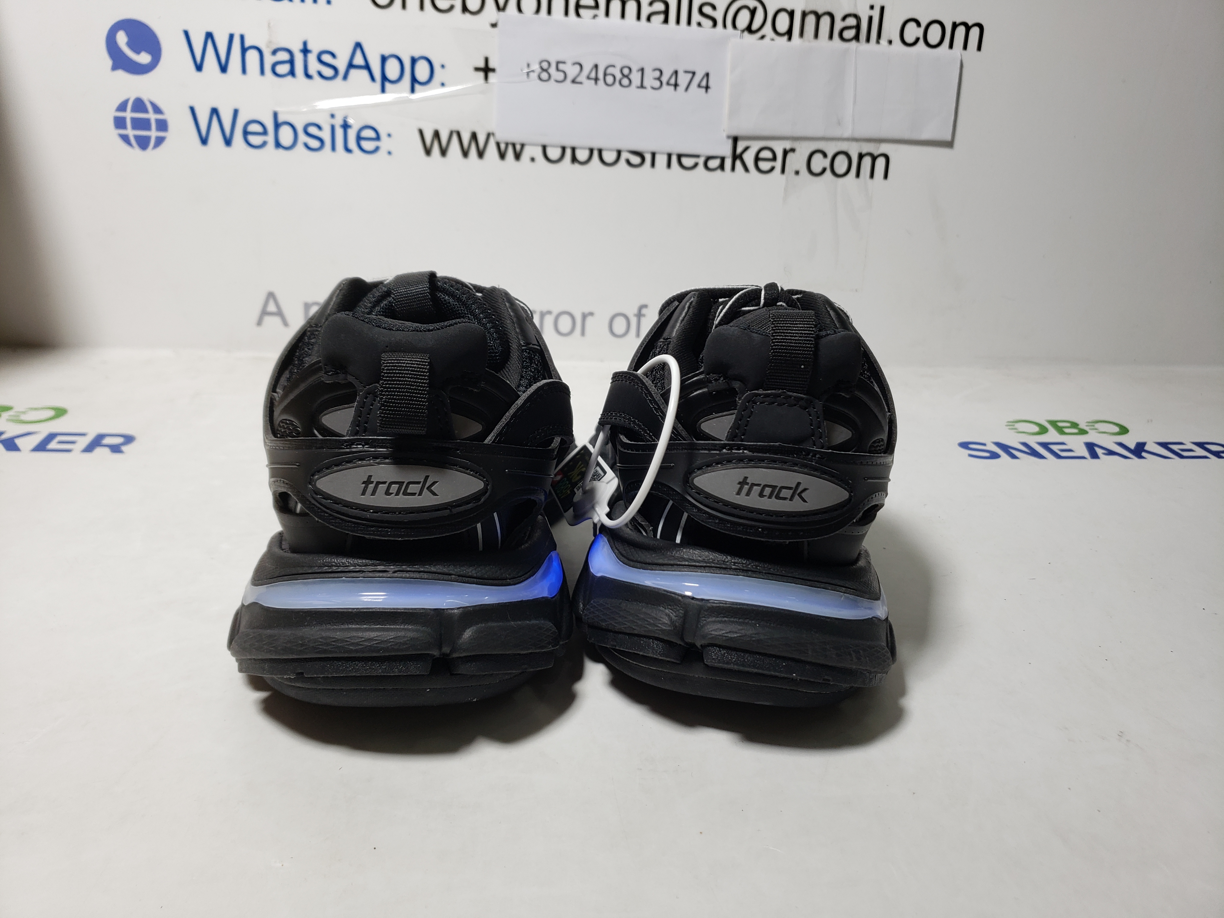 Balenciaga Tess S.Black 555032 W1GB7 1000 (With LED) review Obosneaker 02