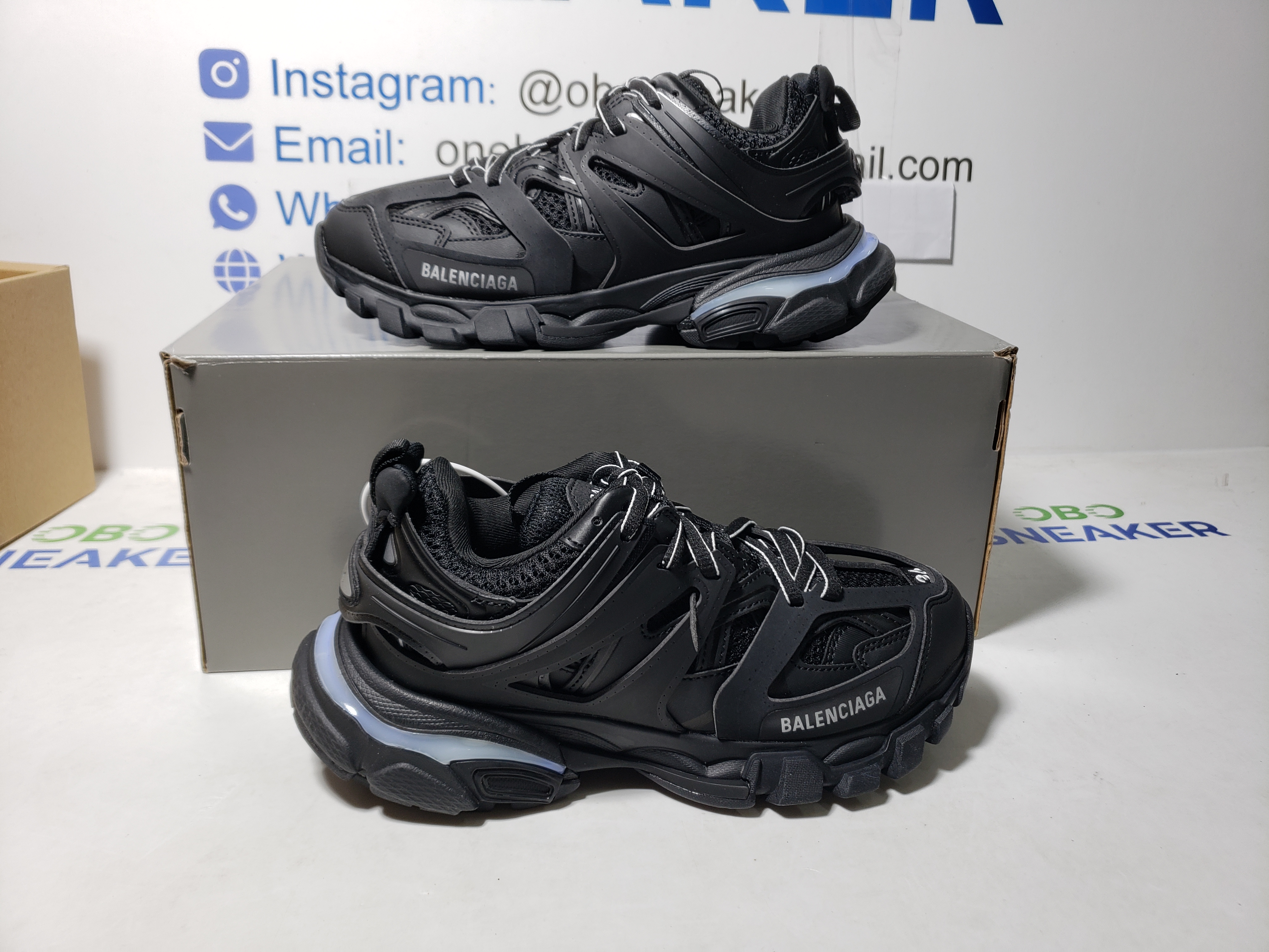 Balenciaga Tess S.Black 555032 W1GB7 1000 (With LED) review Obosneaker 00