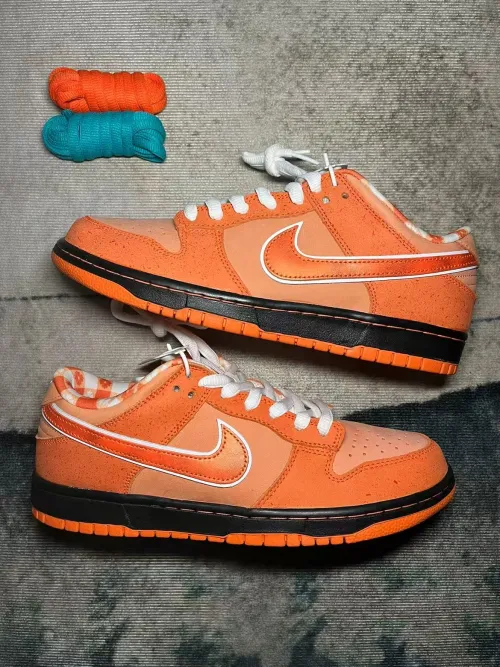 Nike SB Dunk Low Concepts Orange Lobster FD8776-800 review 