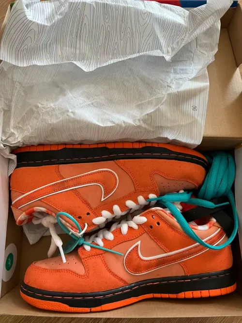 Nike SB Dunk Low Concepts Orange Lobster FD8776-800 review 